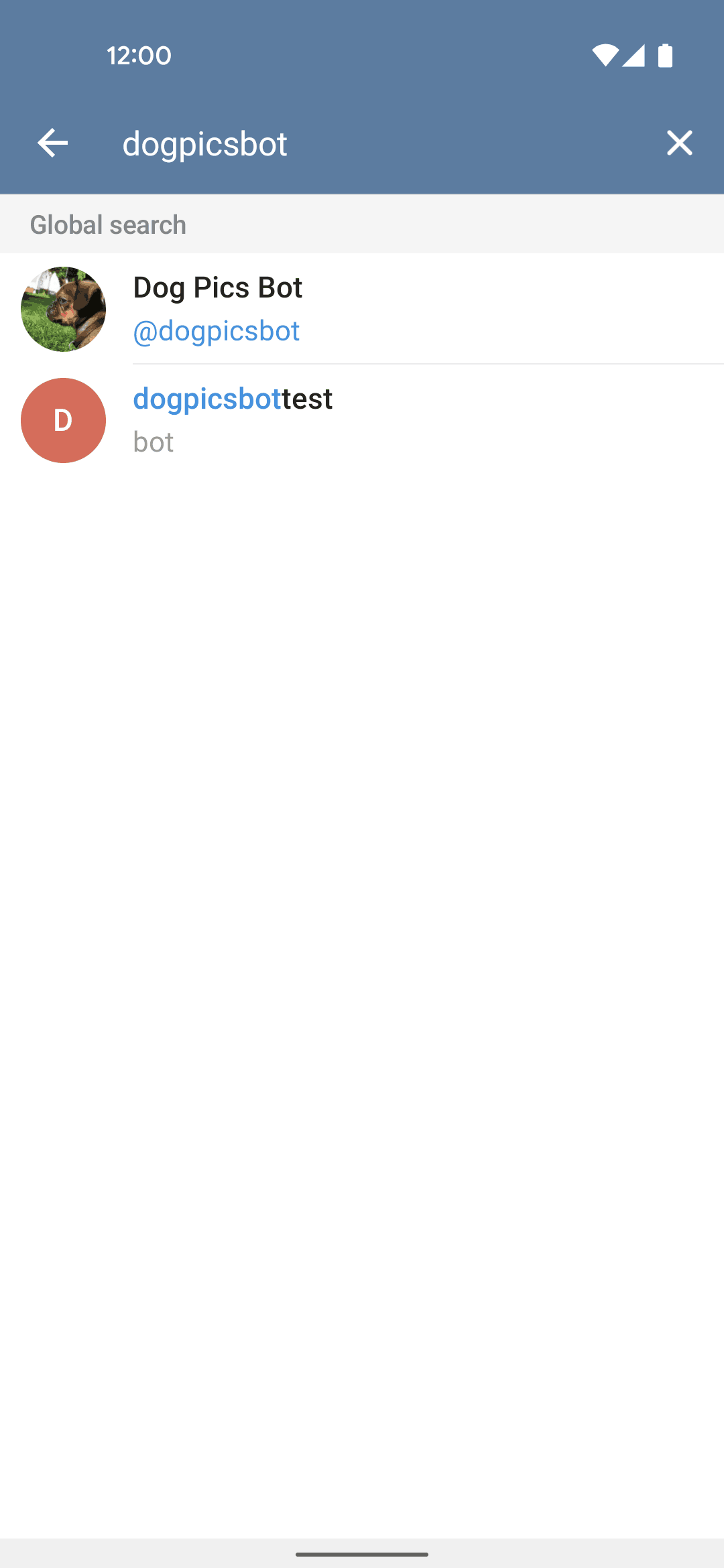 Telegram Android Social Networking interface screenshot 5