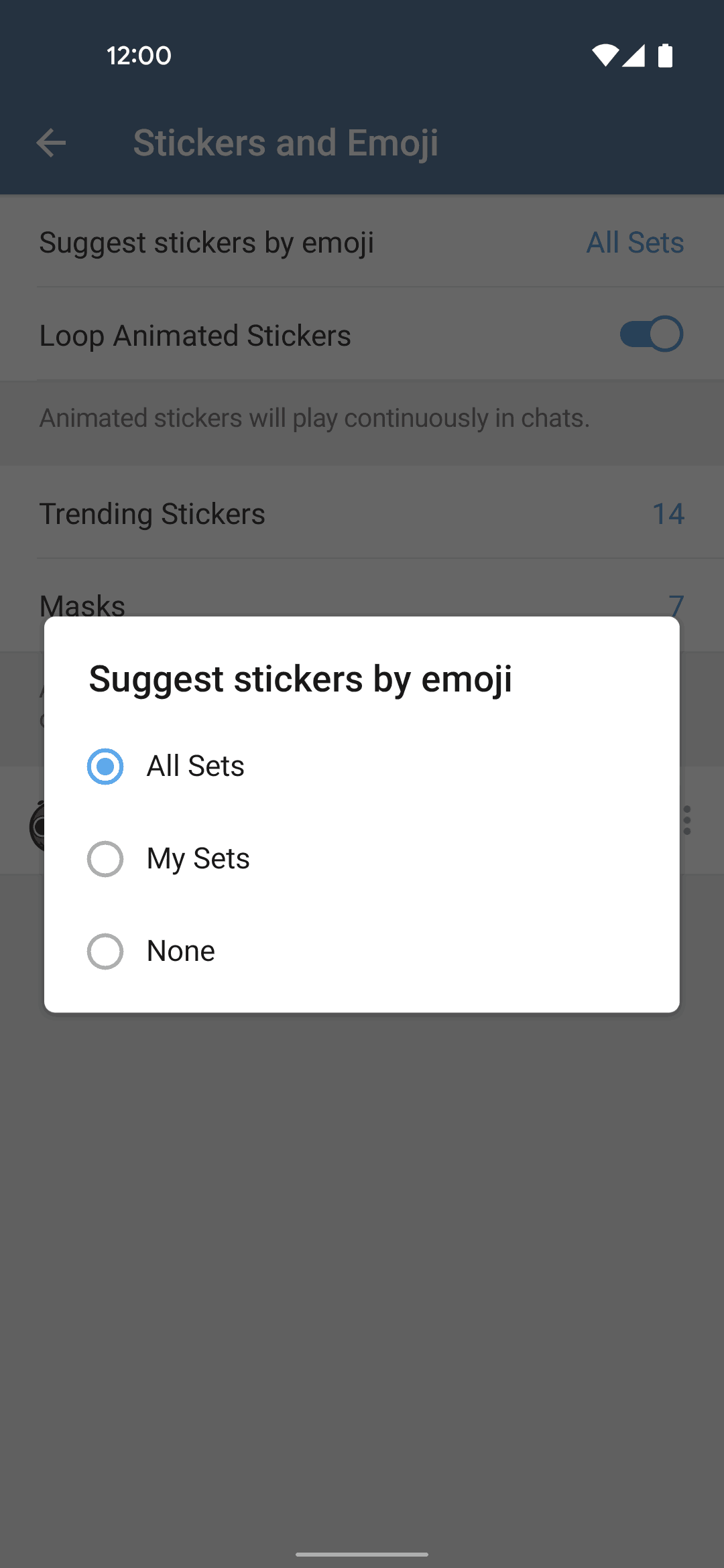 Telegram Android Social Networking interface screenshot 12