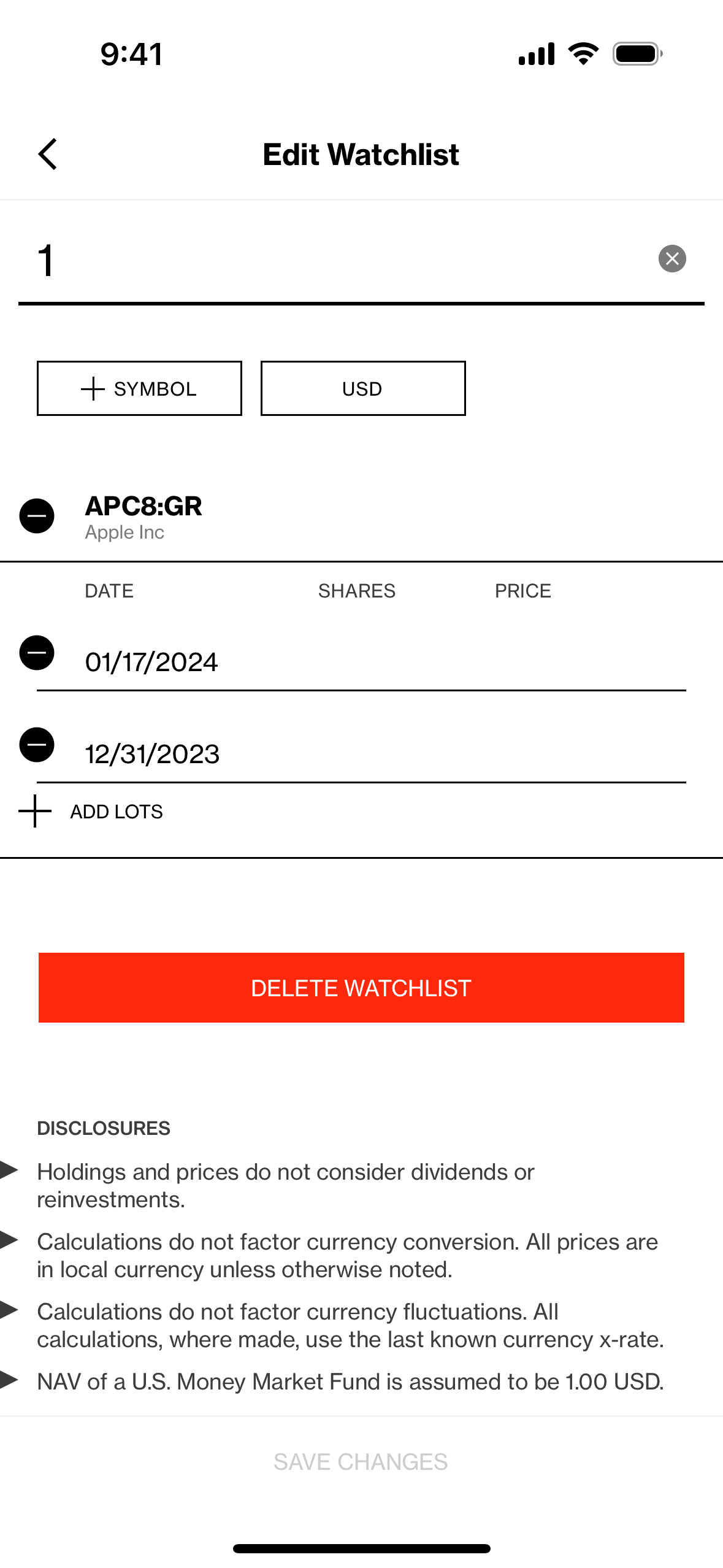 Bloomberg iOS News interface screenshot 3