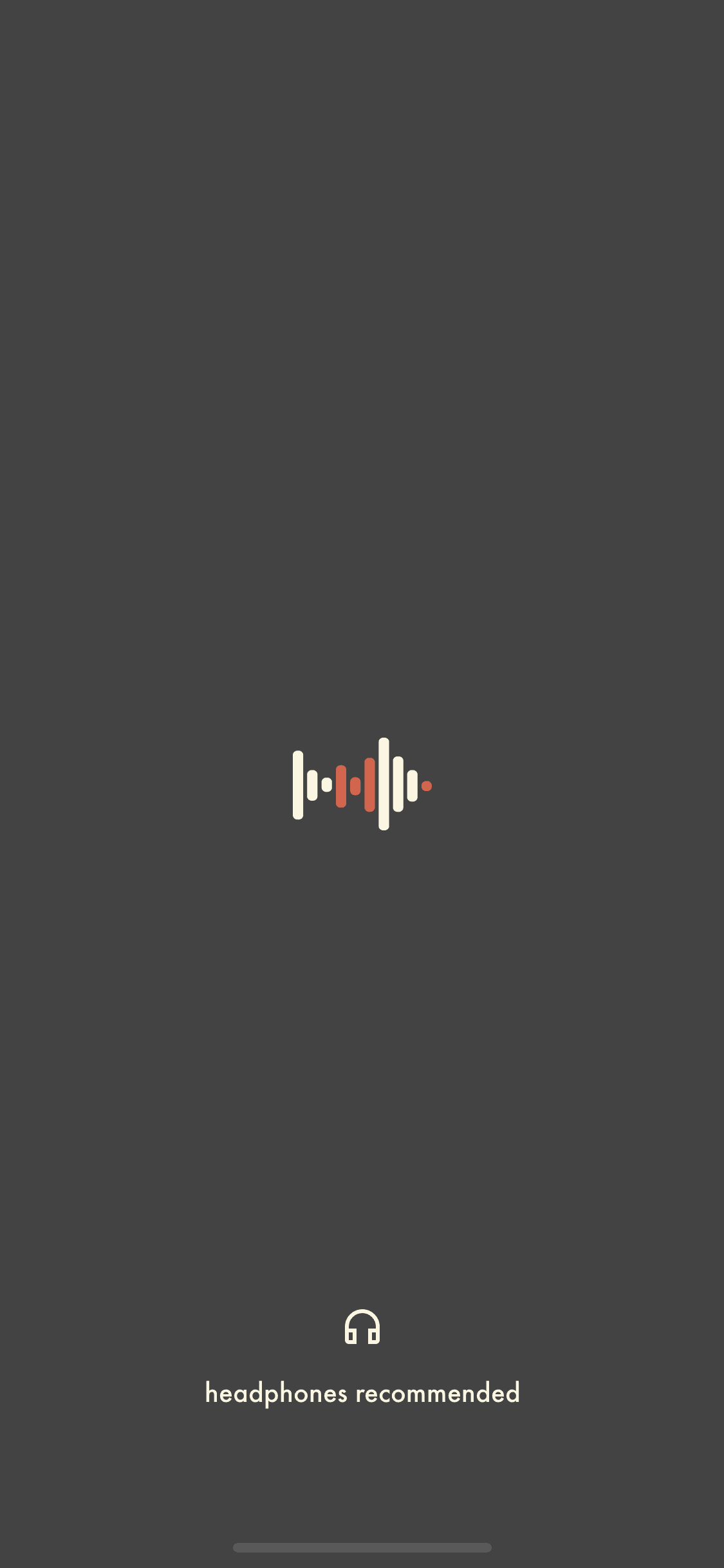 Demo iOS Music & Audio interface screenshot 1