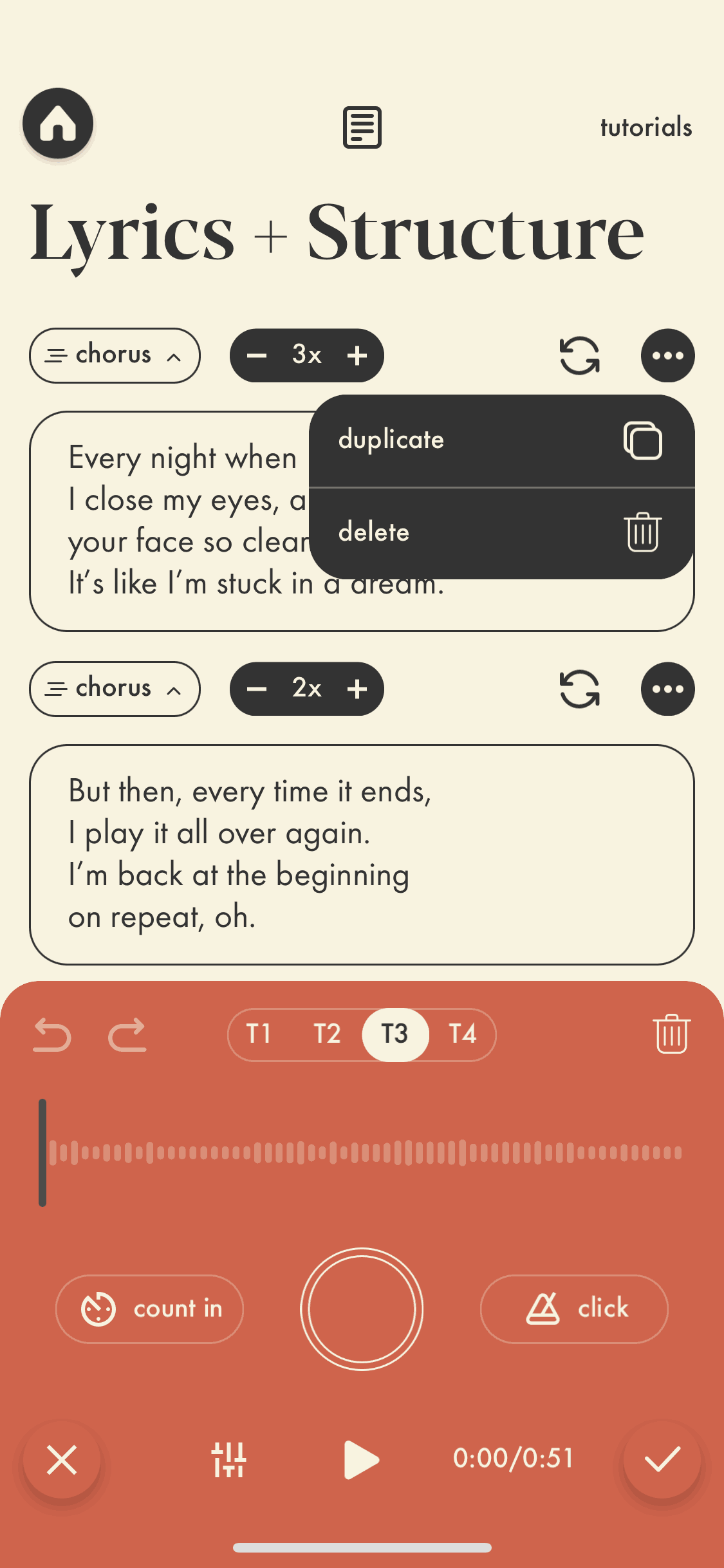 Demo iOS Music & Audio interface screenshot 24