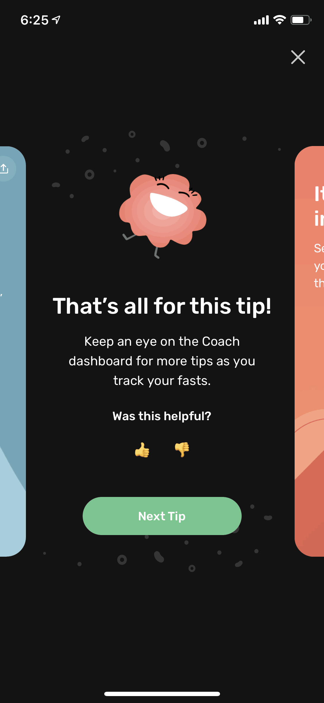 Zero iOS Health & Fitness interface screenshot 20