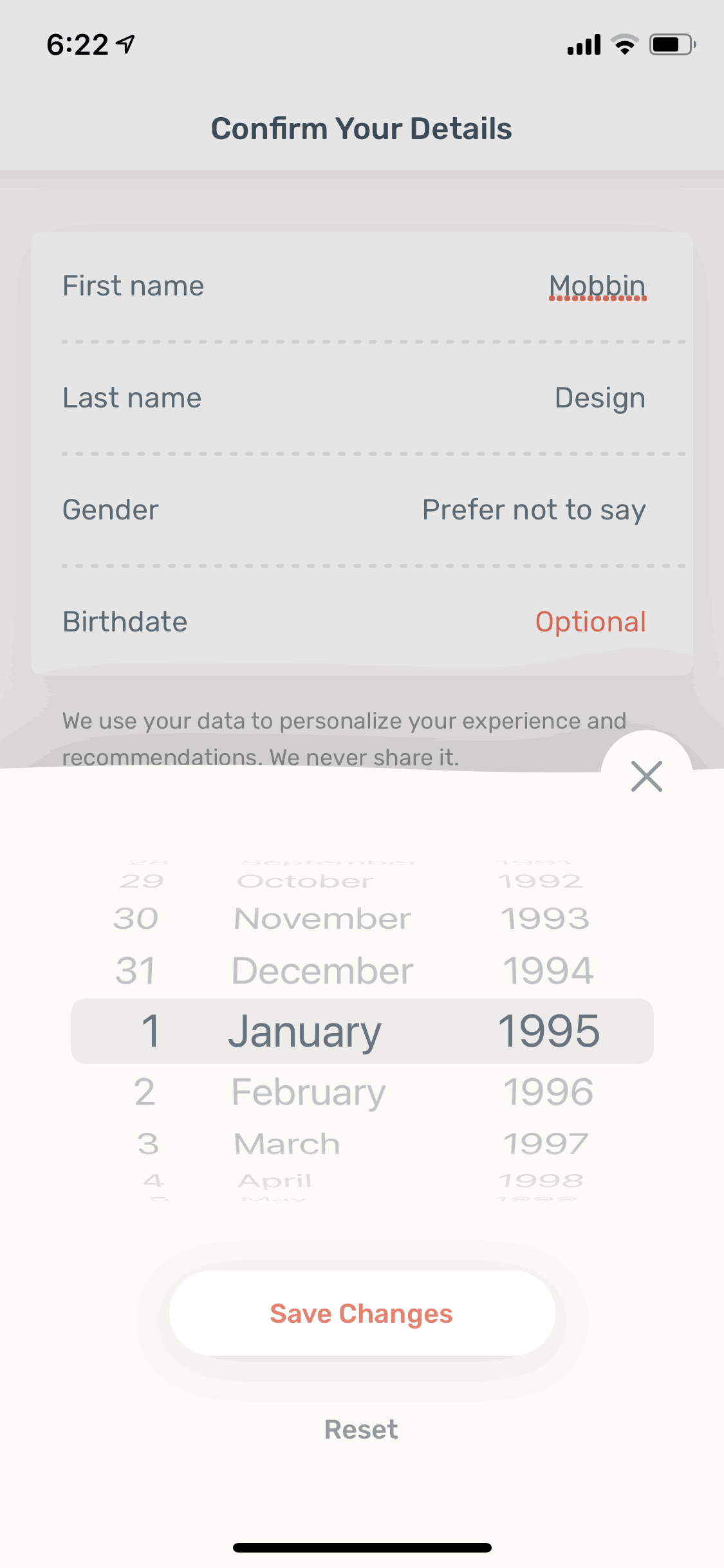 Zero iOS Health & Fitness interface screenshot 7