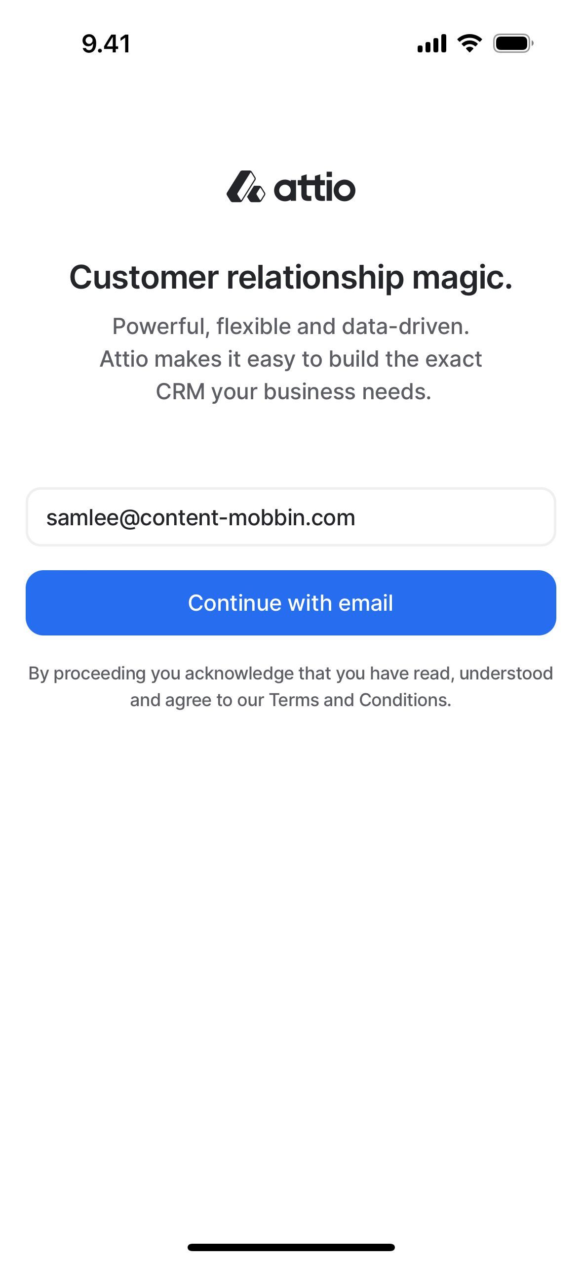 Attio iOS Productivity interface screenshot 22