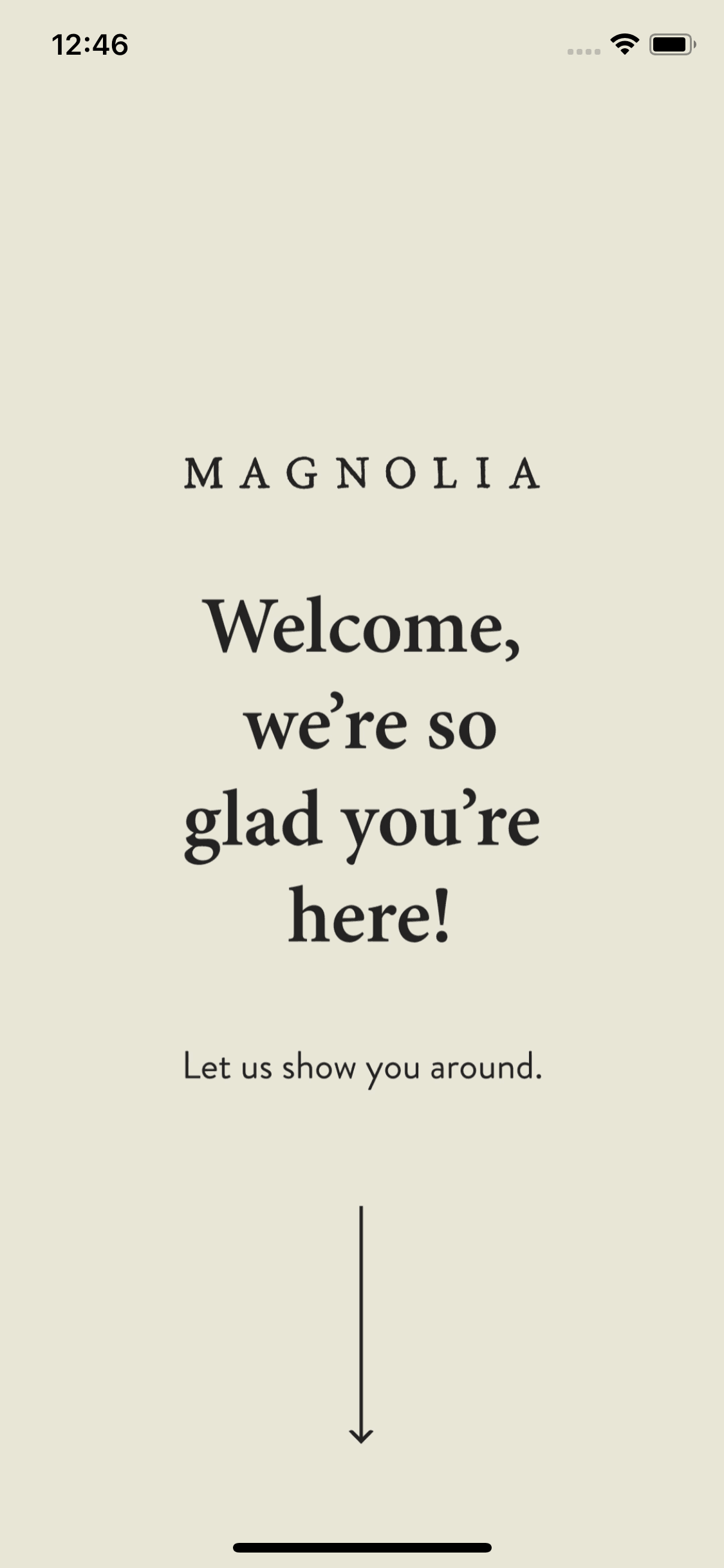 Magnolia iOS Entertainment interface screenshot 4