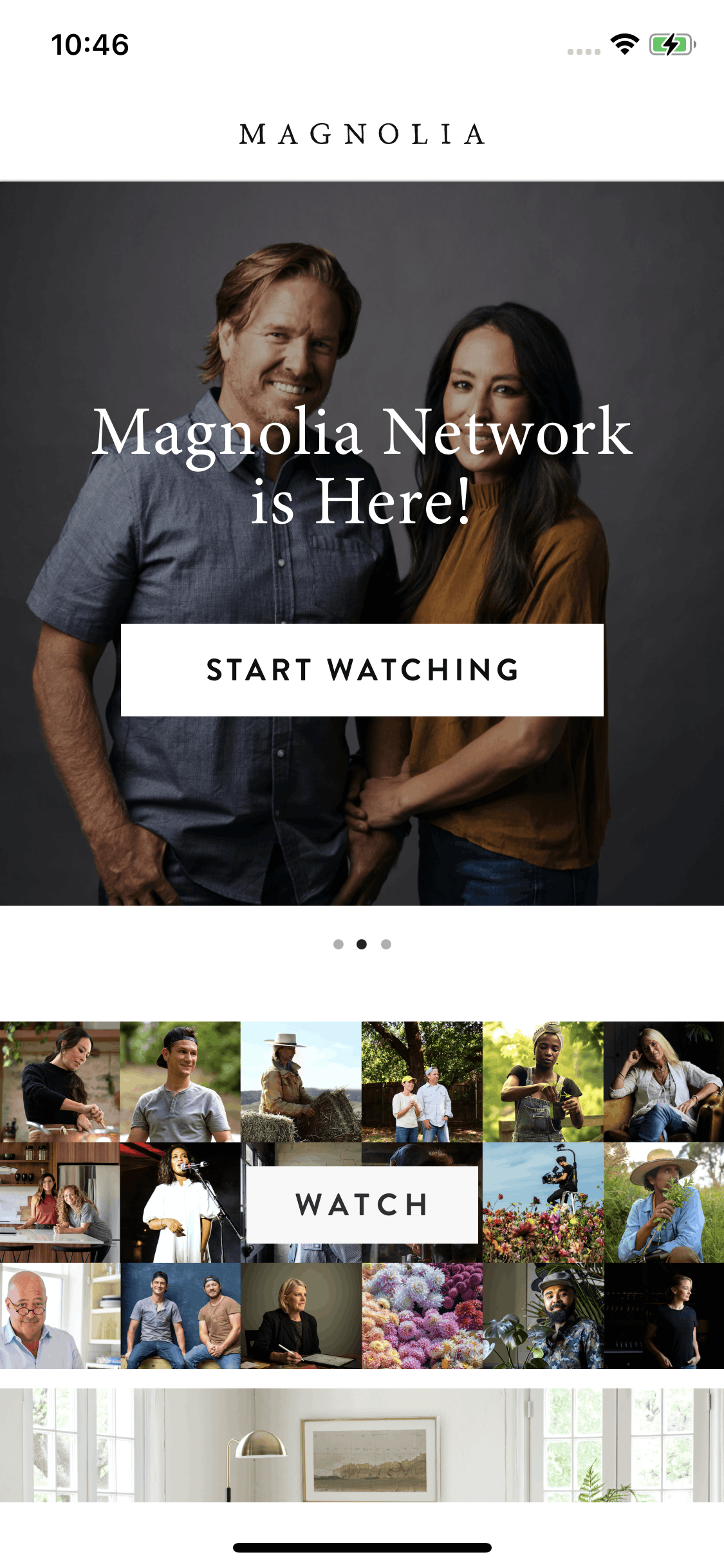Magnolia iOS Entertainment interface screenshot 23
