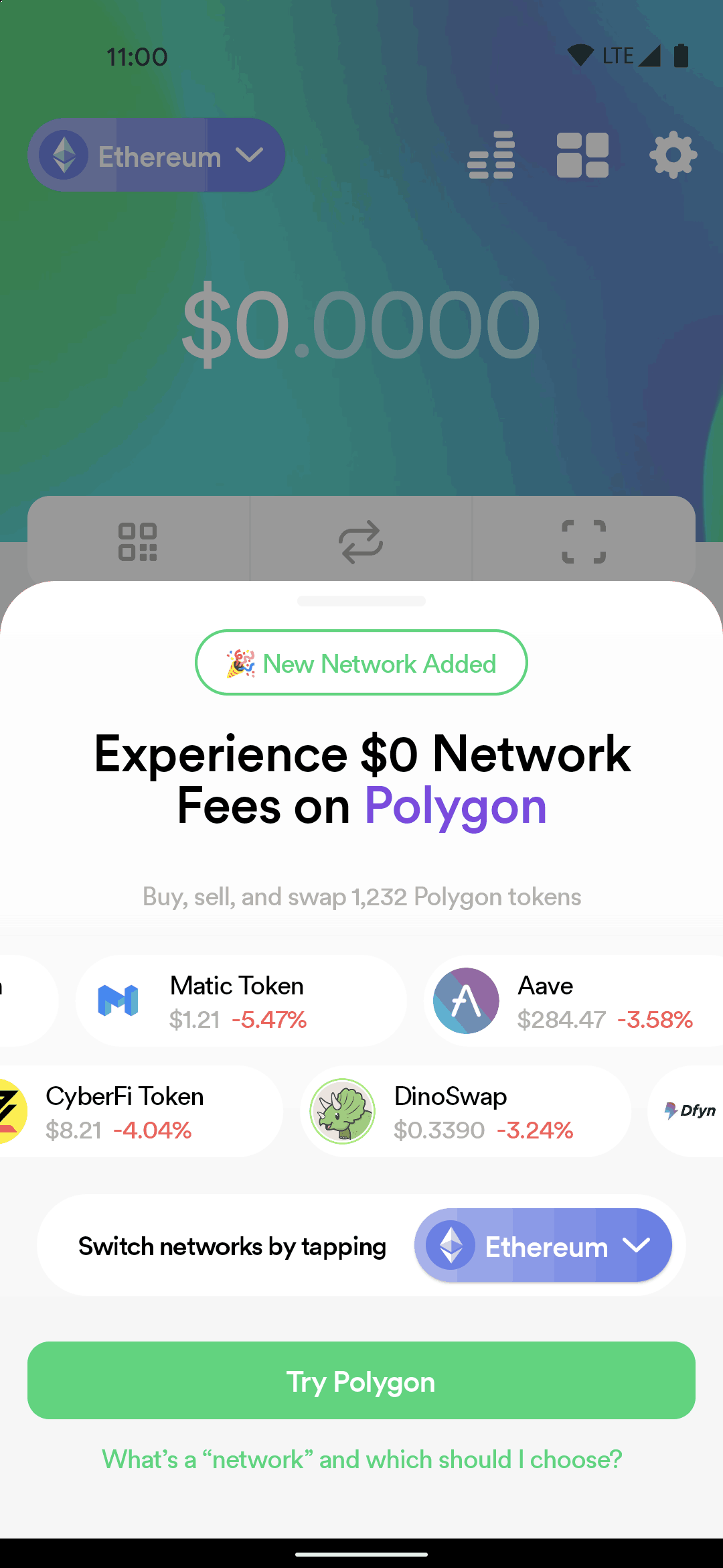 Dharma Android Finance interface screenshot 6