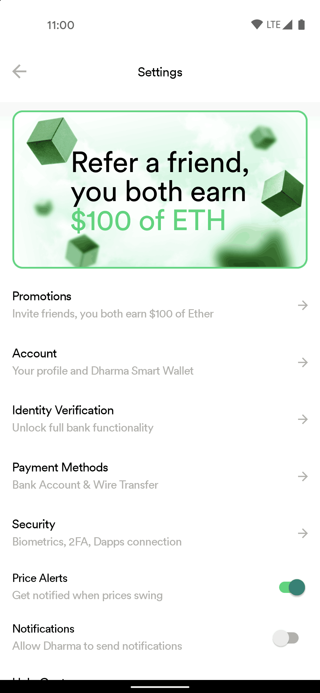 Dharma Android Finance interface screenshot 17