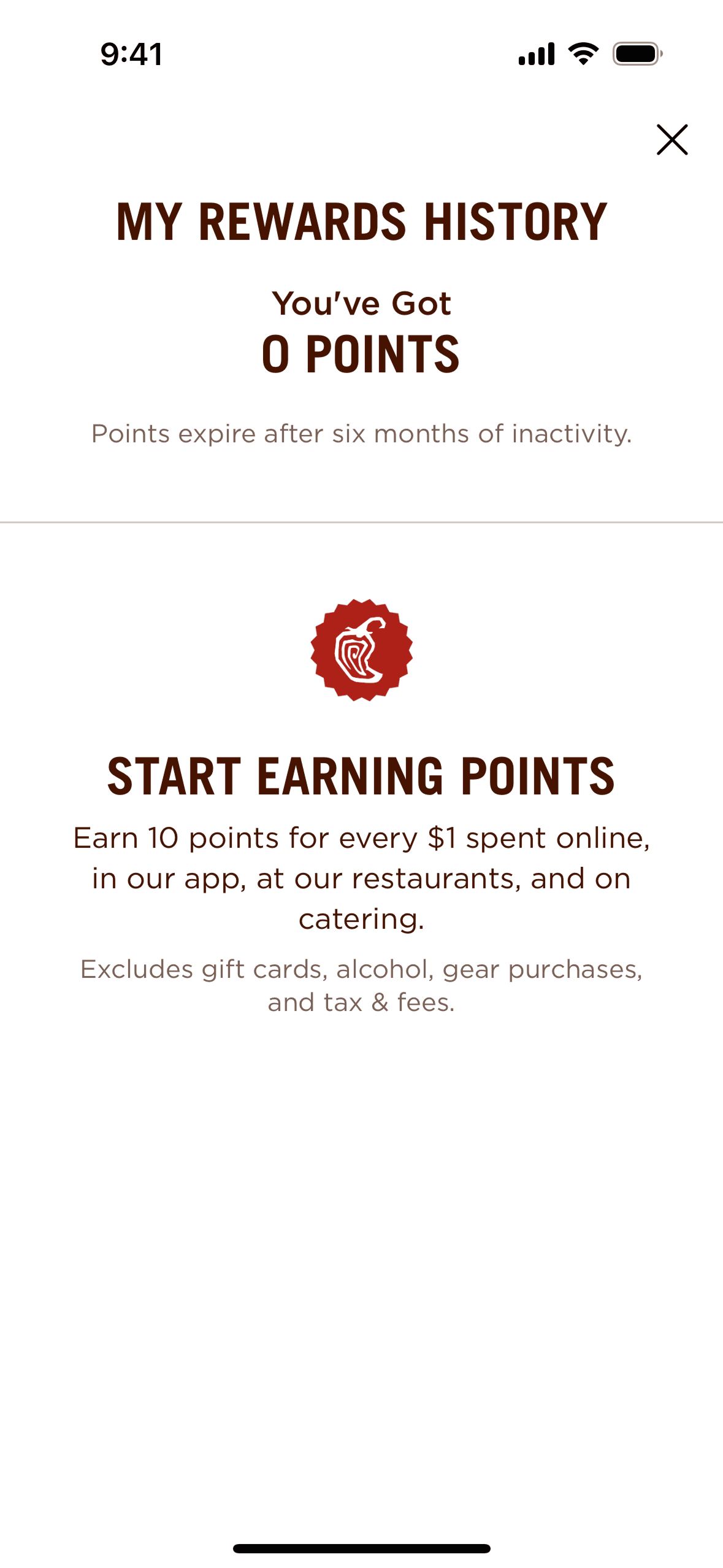 Chipotle iOS Food & Drink interface screenshot 5