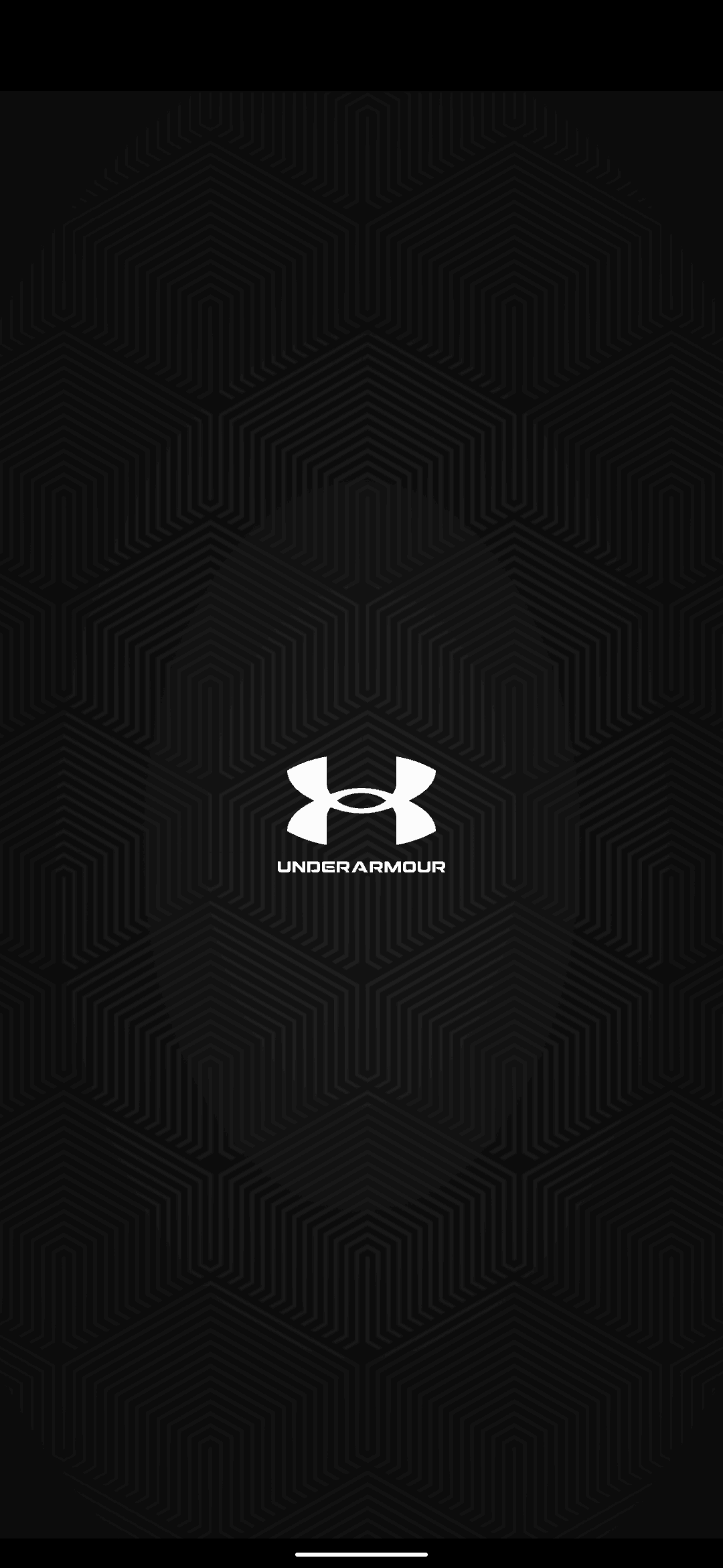 Under Armour Android Shopping interface screenshot 1