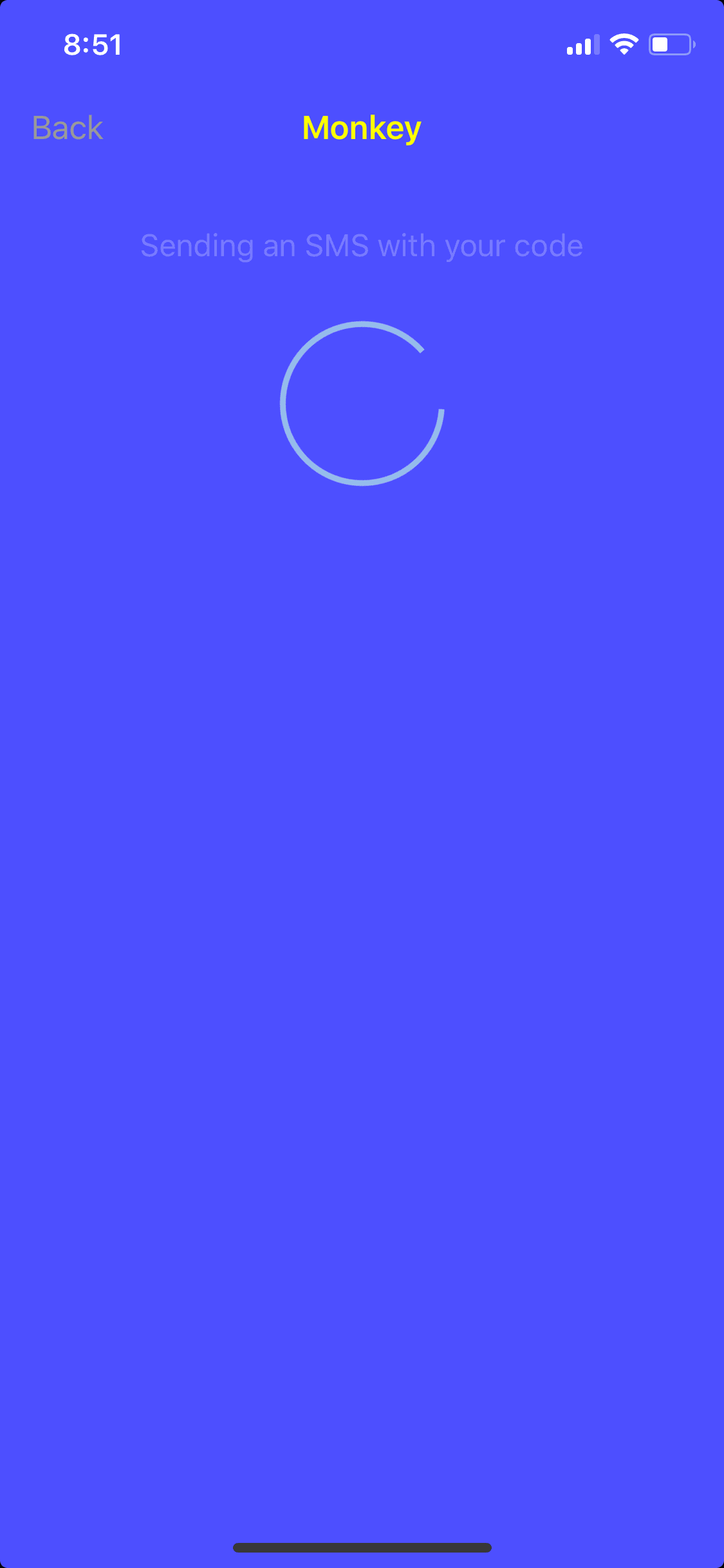 Monkey iOS Social Networking interface screenshot 3