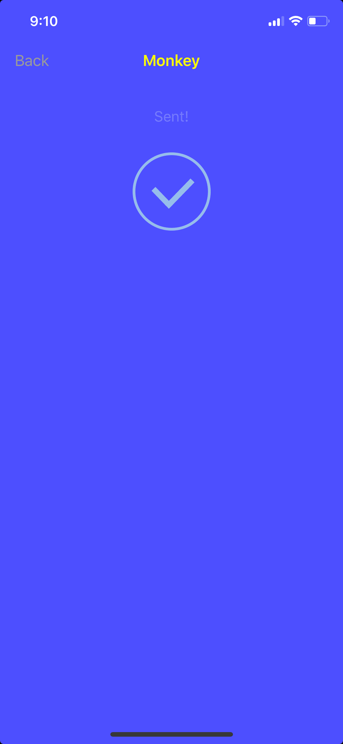 Monkey iOS Social Networking interface screenshot 5