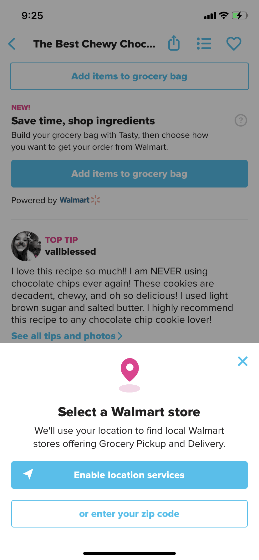 Tasty iOS Food & Drink interface screenshot 11