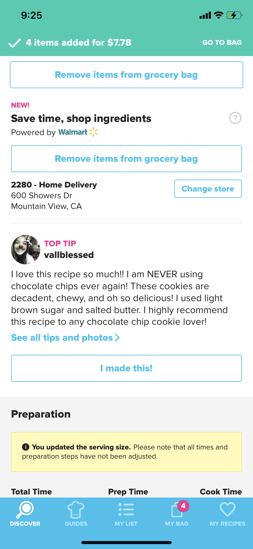 Tasty iOS Food & Drink interface screenshot 15