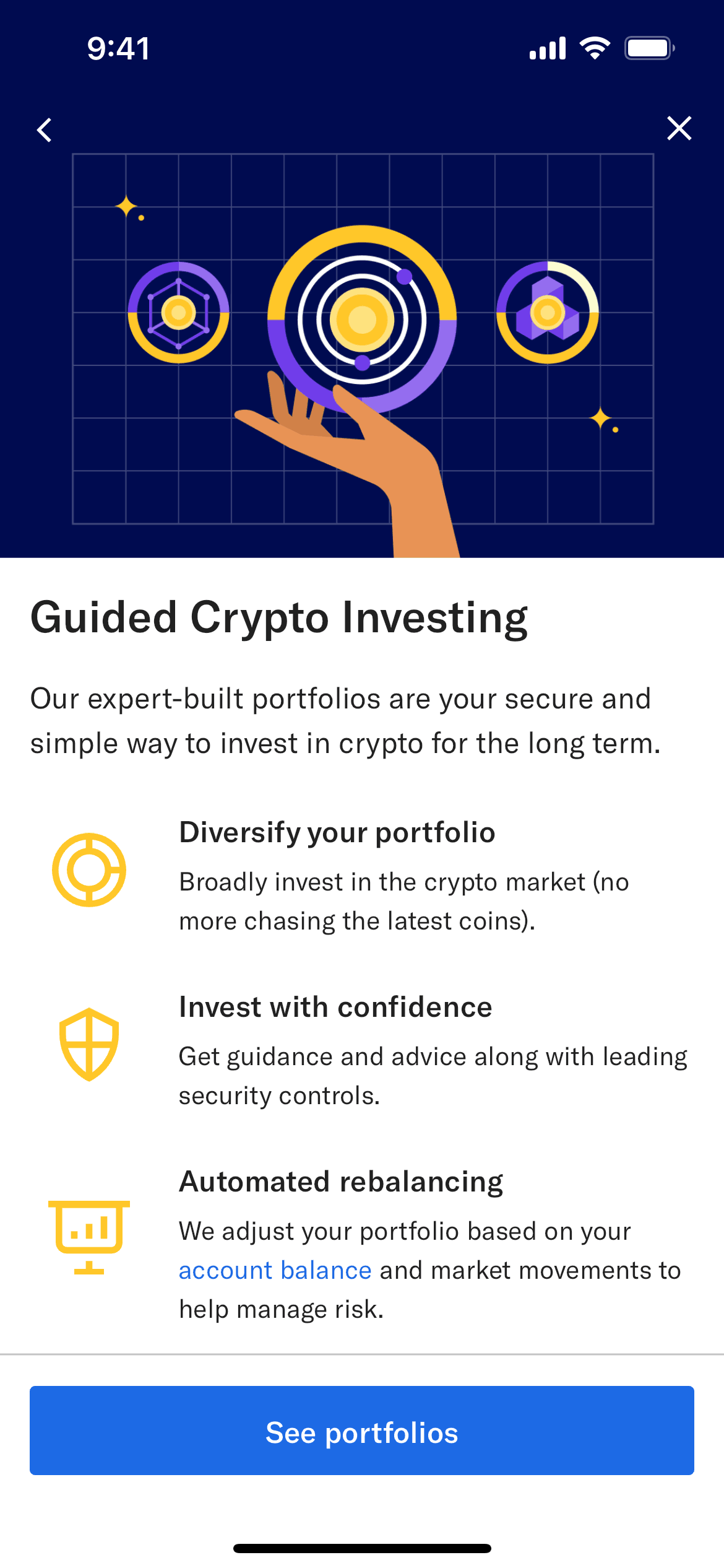 Betterment iOS Finance interface screenshot 6