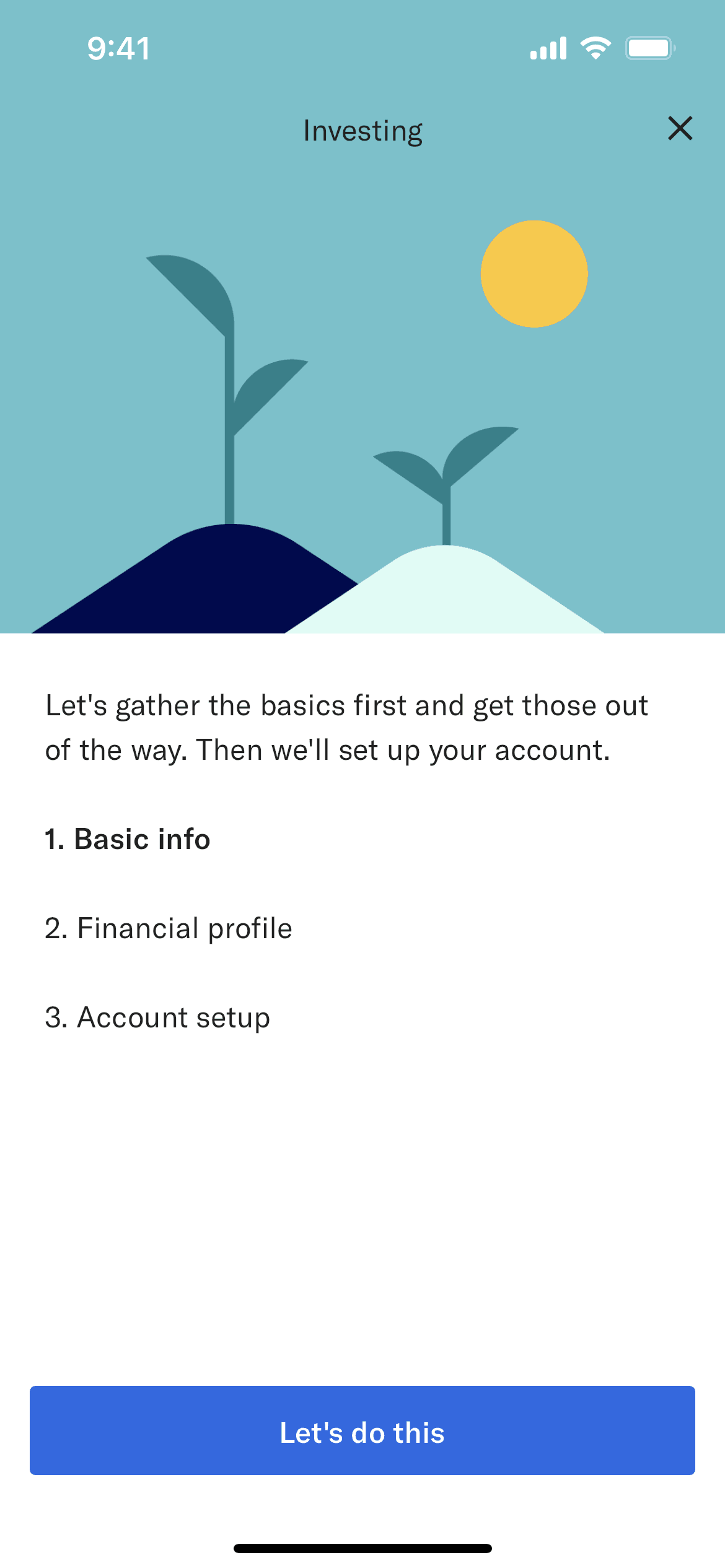 Betterment iOS Finance interface screenshot 24