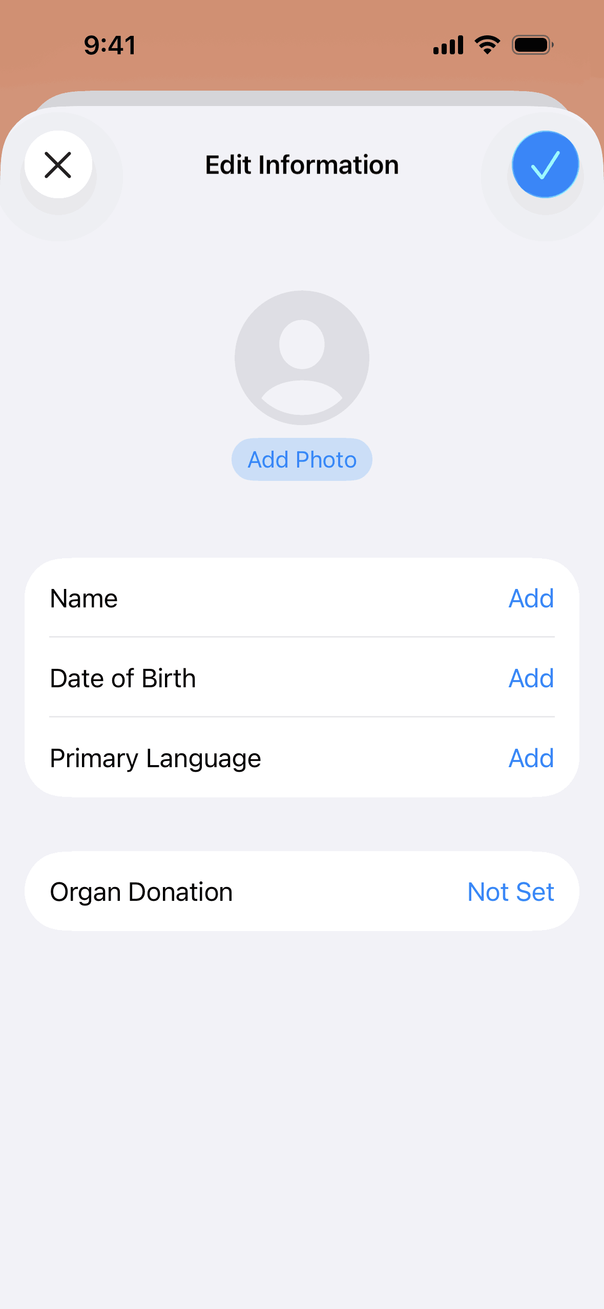 Apple Health iOS Health & Fitness interface screenshot 7