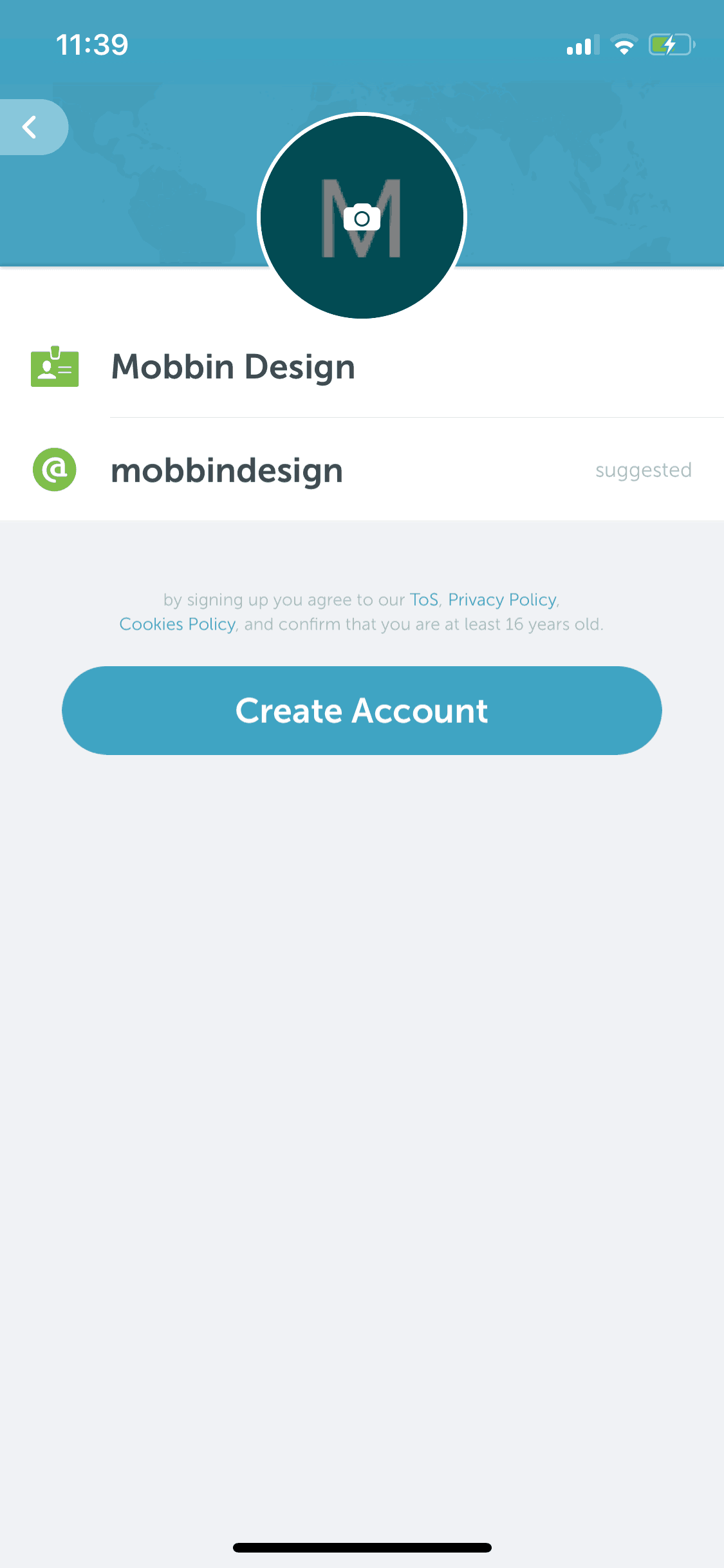 Periscope iOS Social Networking interface screenshot 8