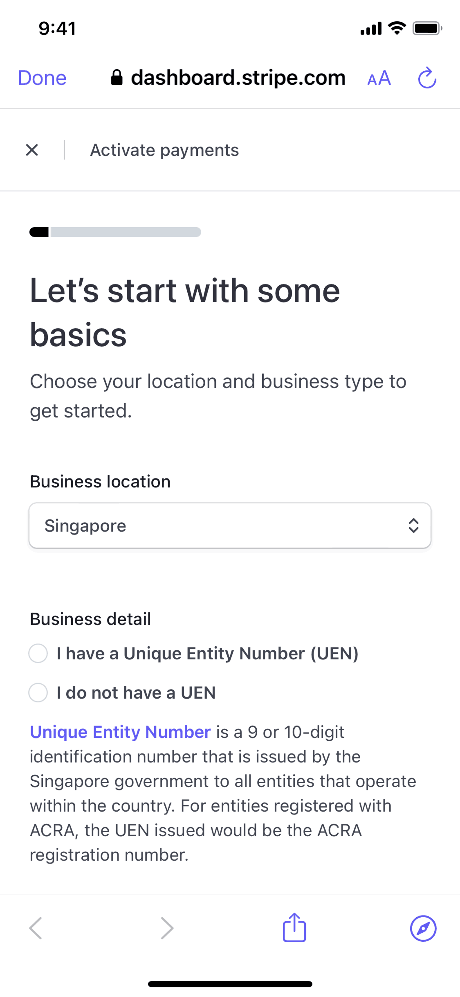 Stripe Dashboard iOS UI screenshot 21
