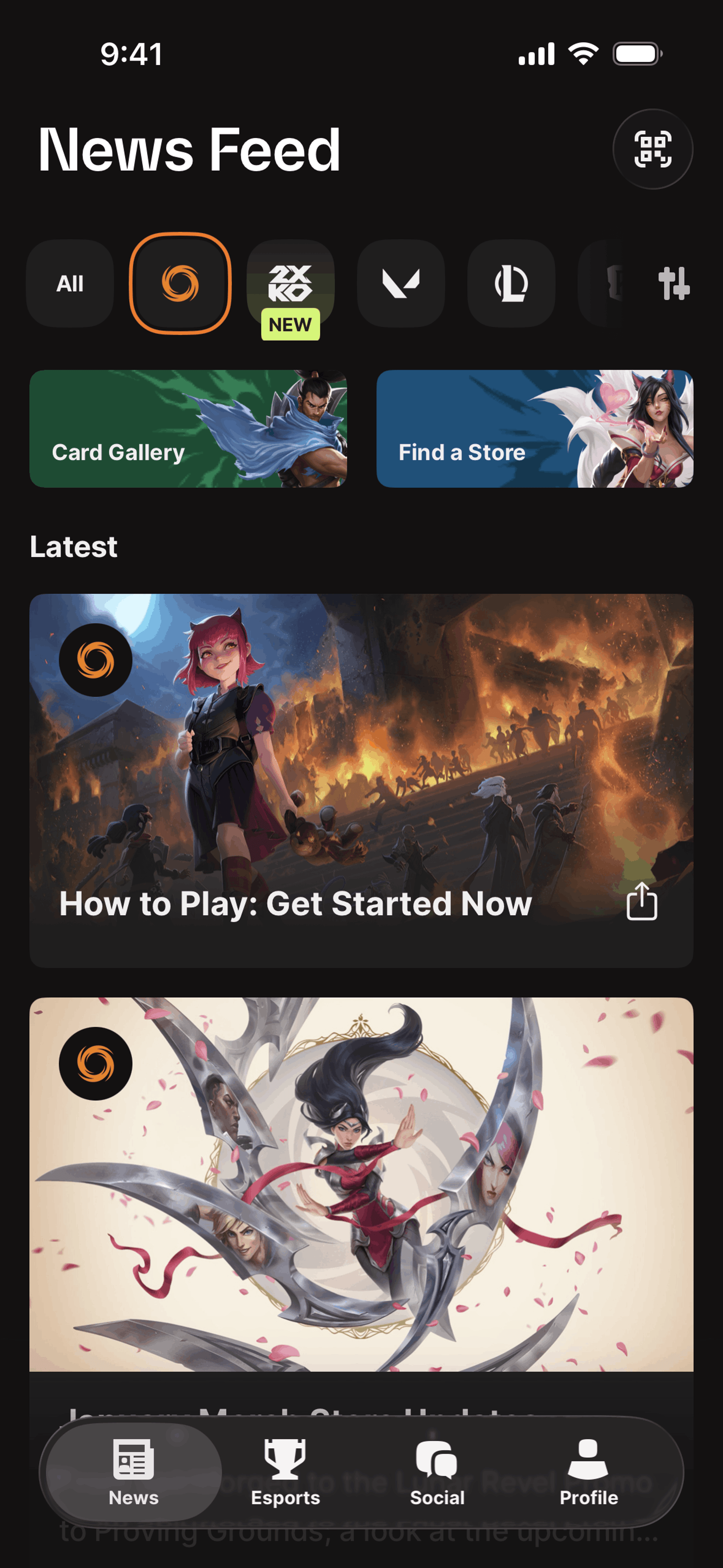 Riot Mobile iOS UI screenshot 10