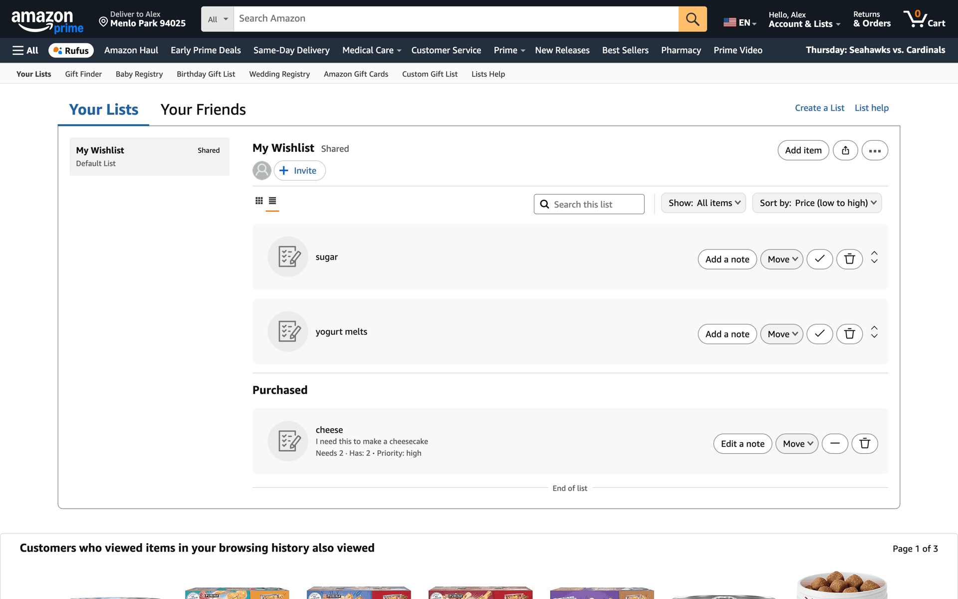 Amazon Web UI screenshot 20