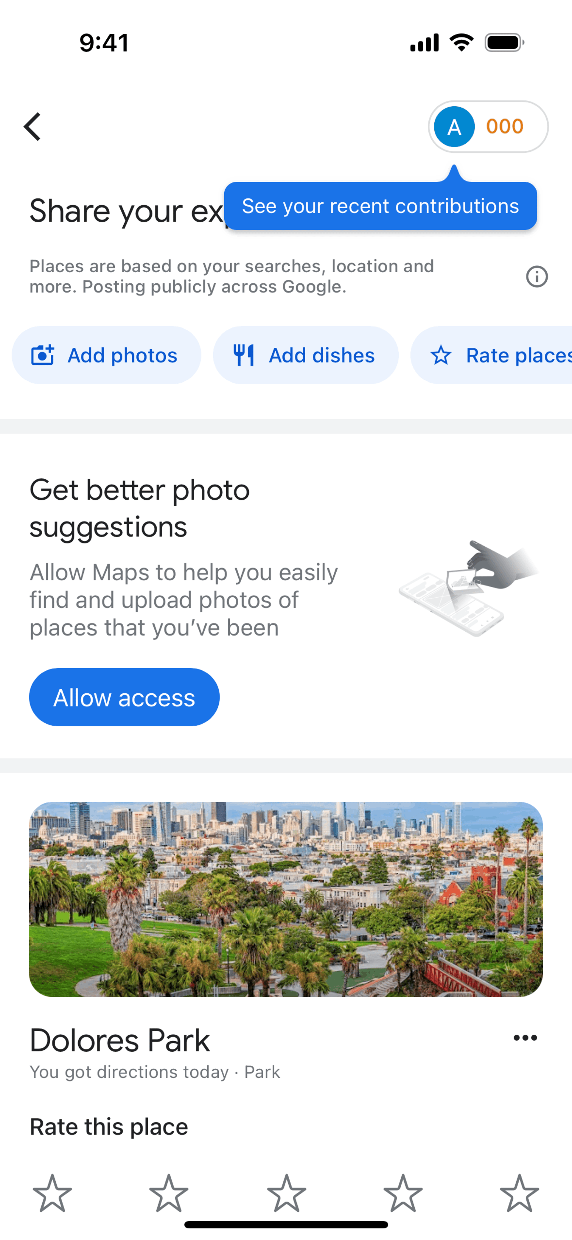 Google Maps iOS UI screenshot 22