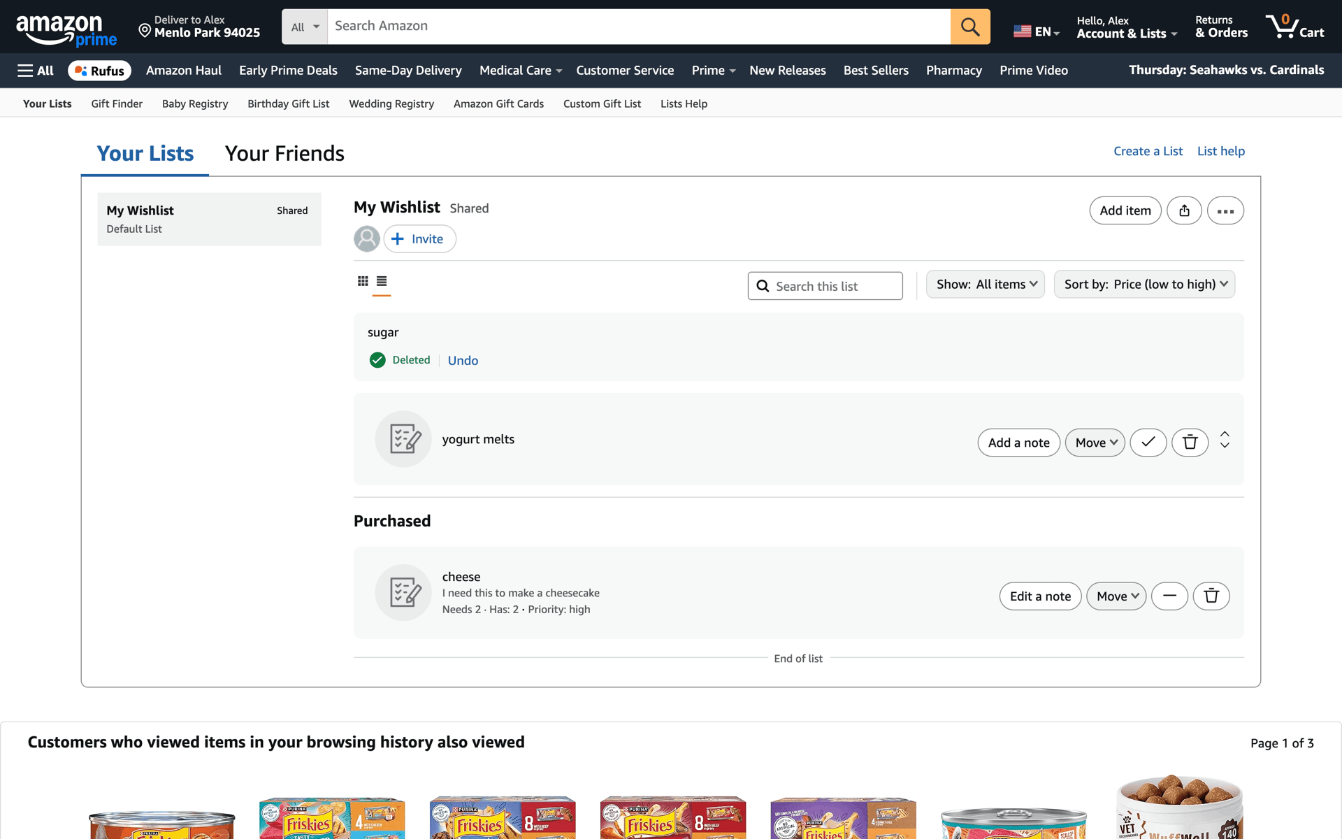 Amazon Web UI screenshot 19