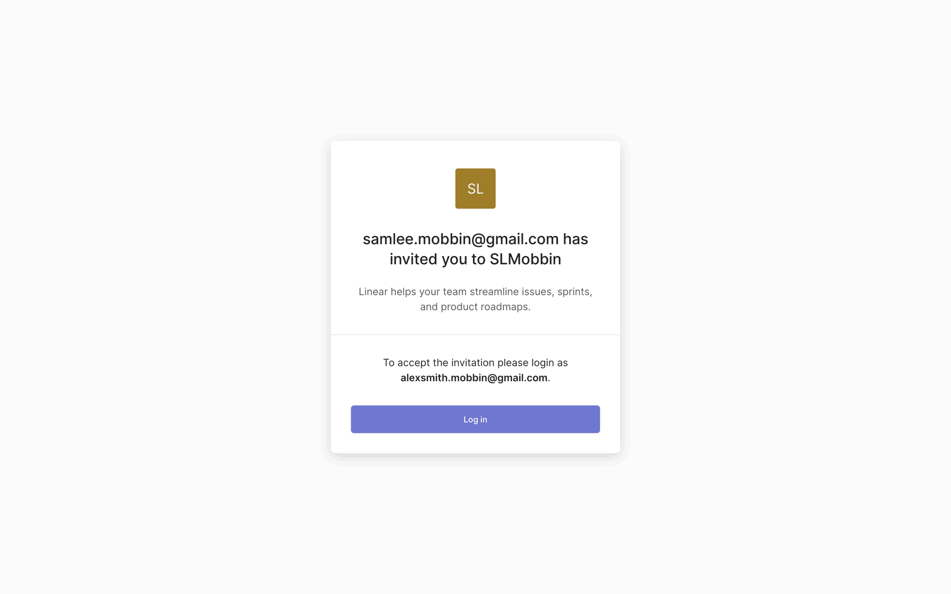 Linear Web UI screenshot 2