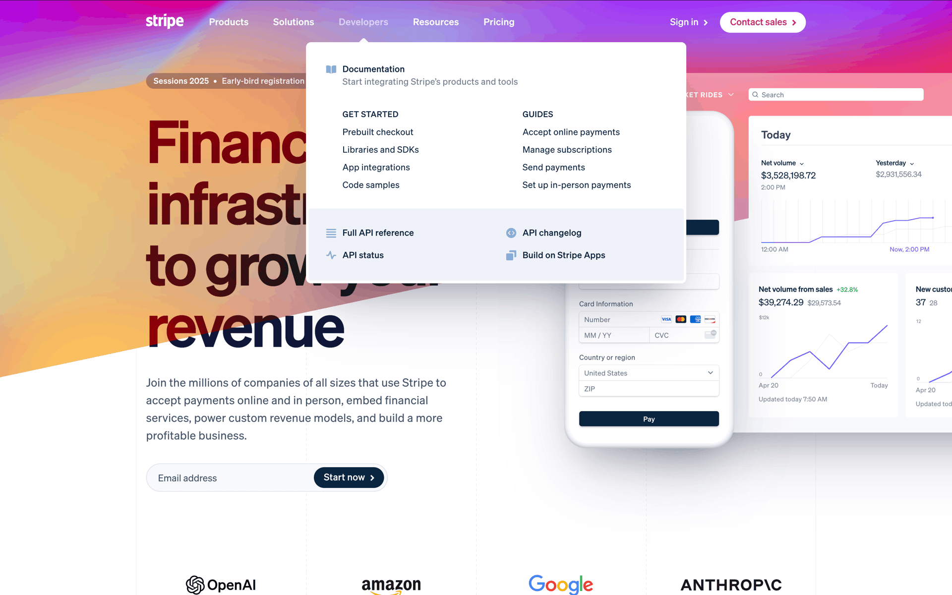 Stripe Web UI screenshot 12