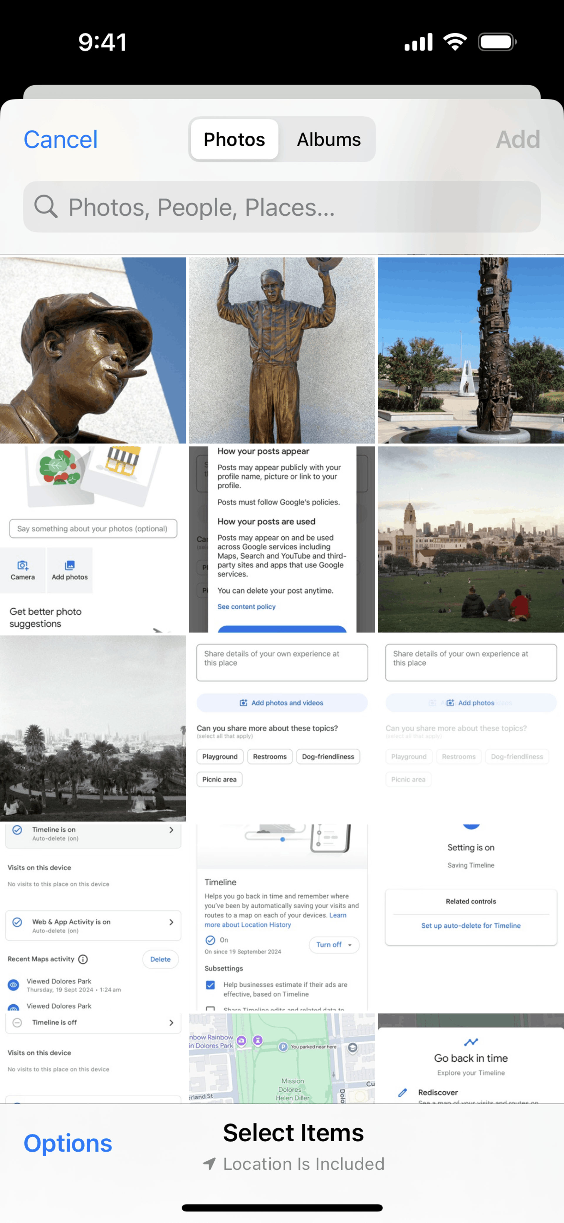 Google Maps iOS UI screenshot 20