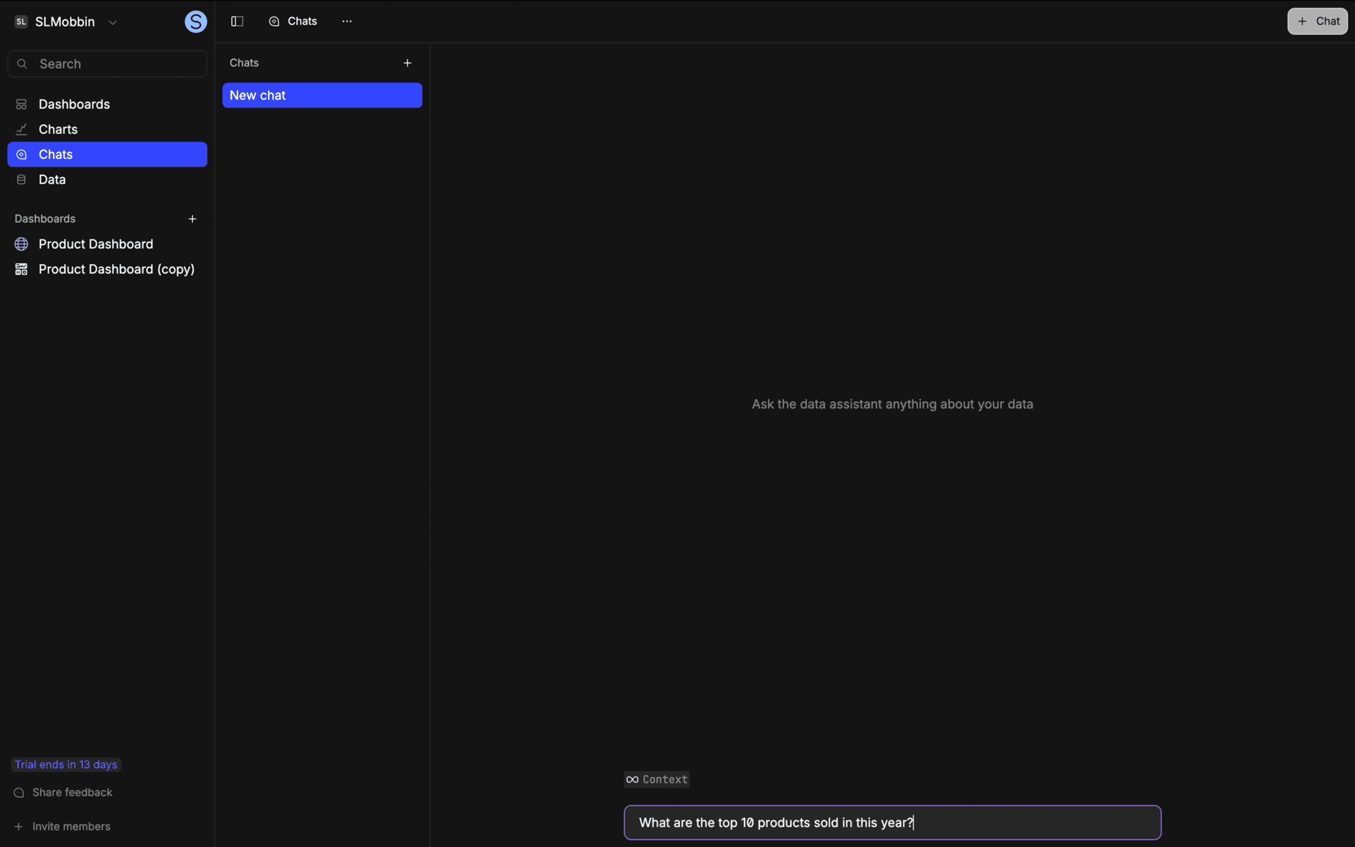 Basedash Web UI screenshot 11