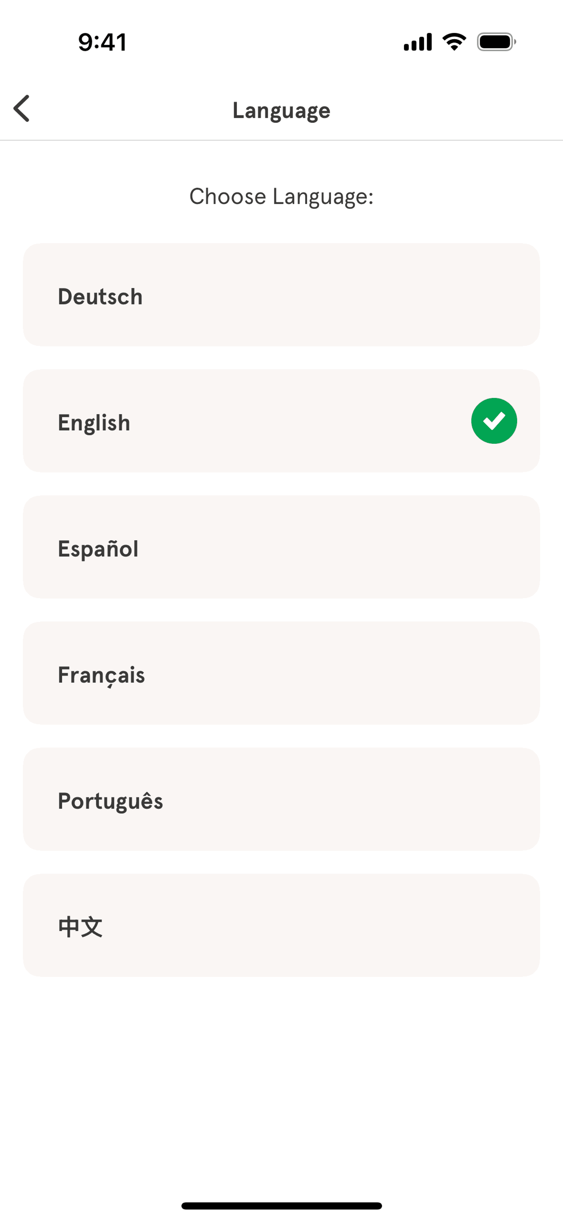 Headspace iOS UI screenshot 16