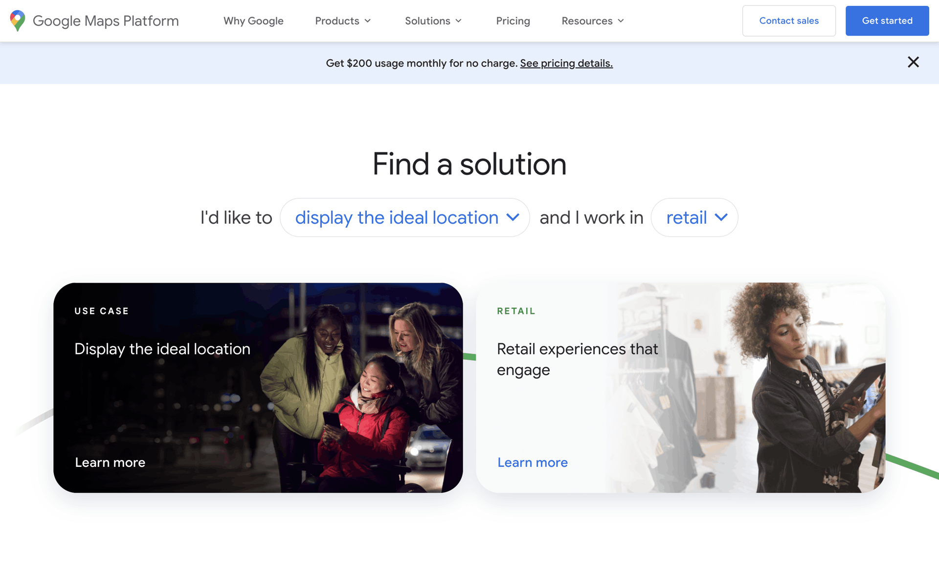 Google Maps Web UI screenshot 18