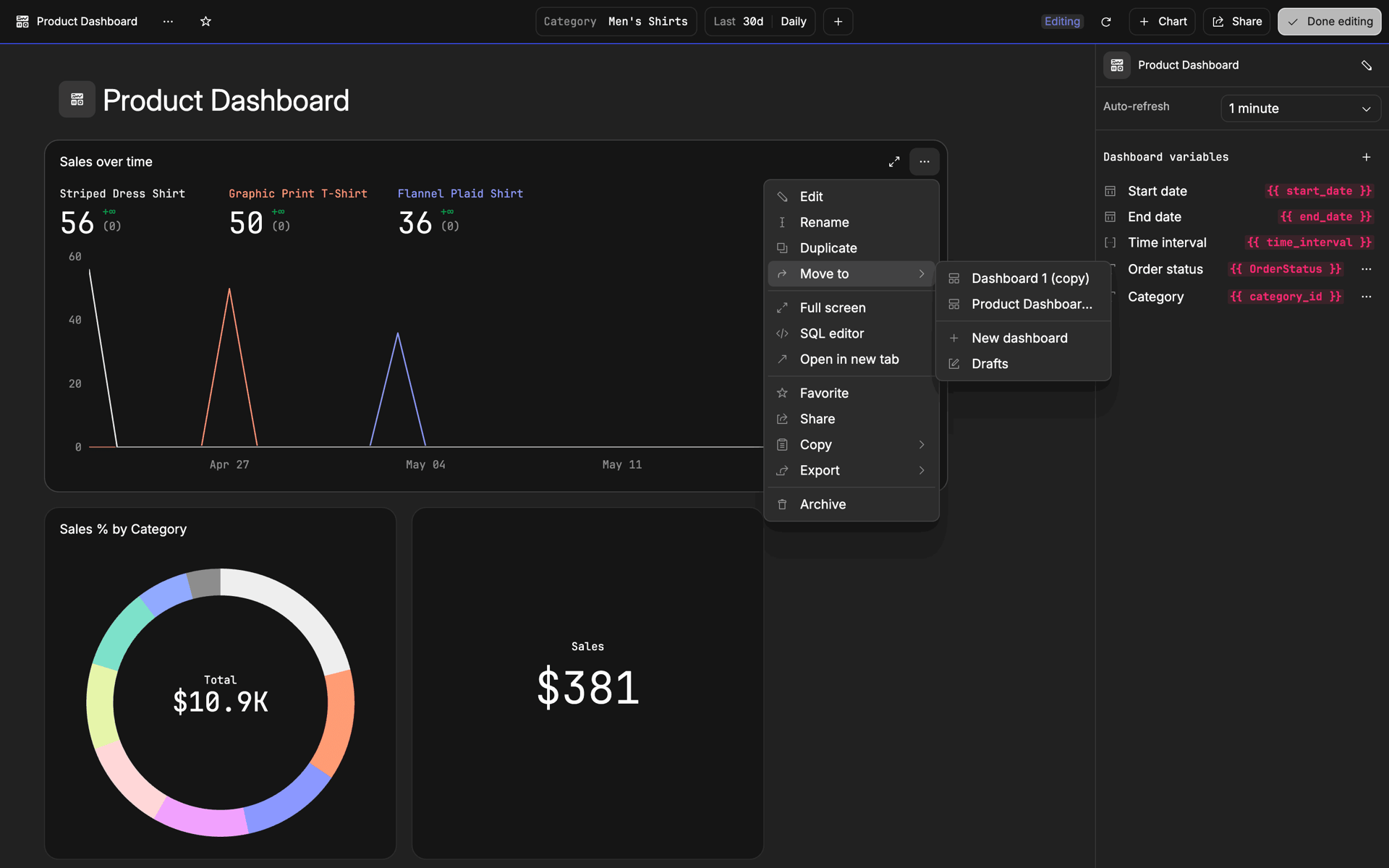 Basedash Web UI screenshot 23
