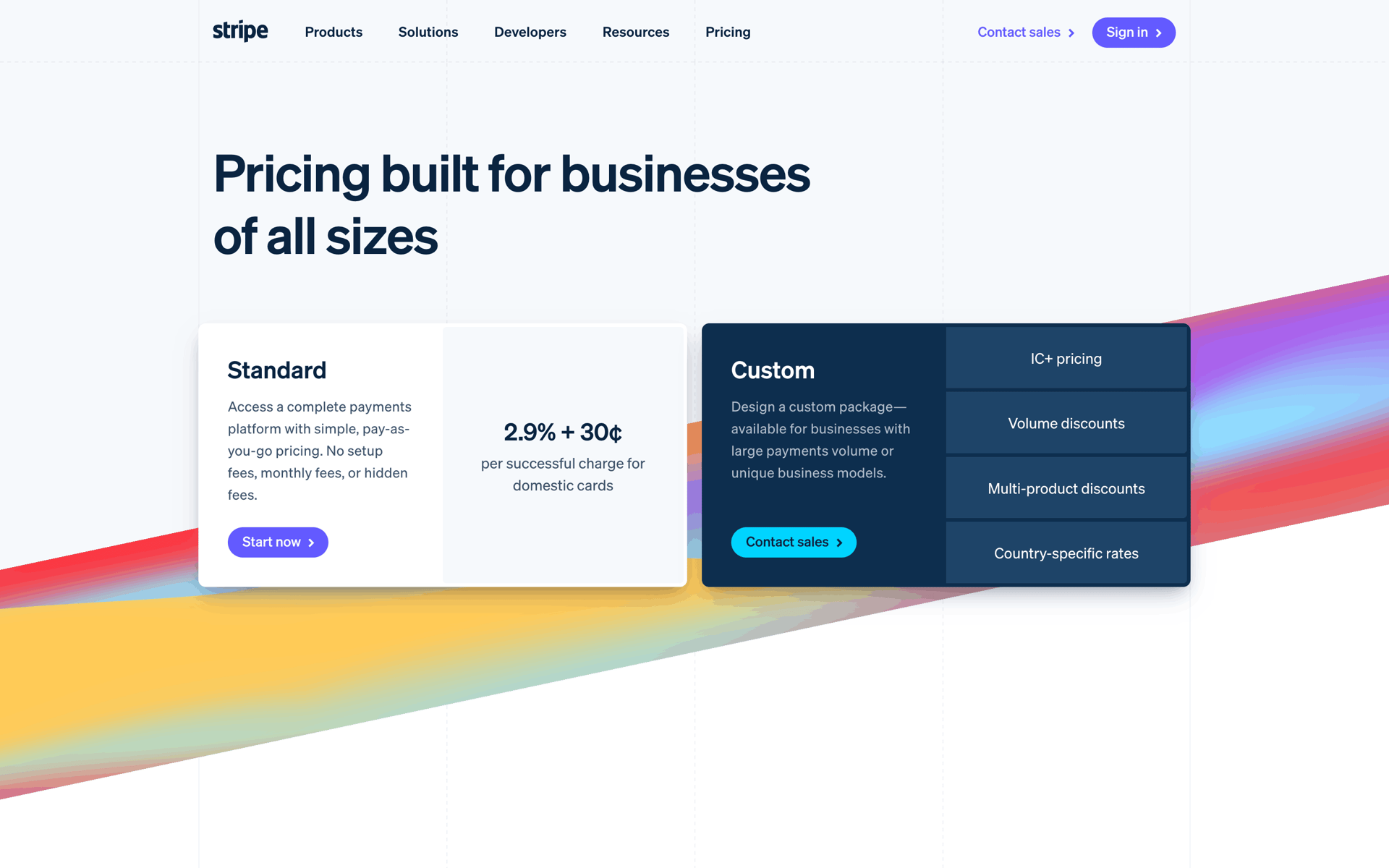 Stripe Web UI screenshot 21