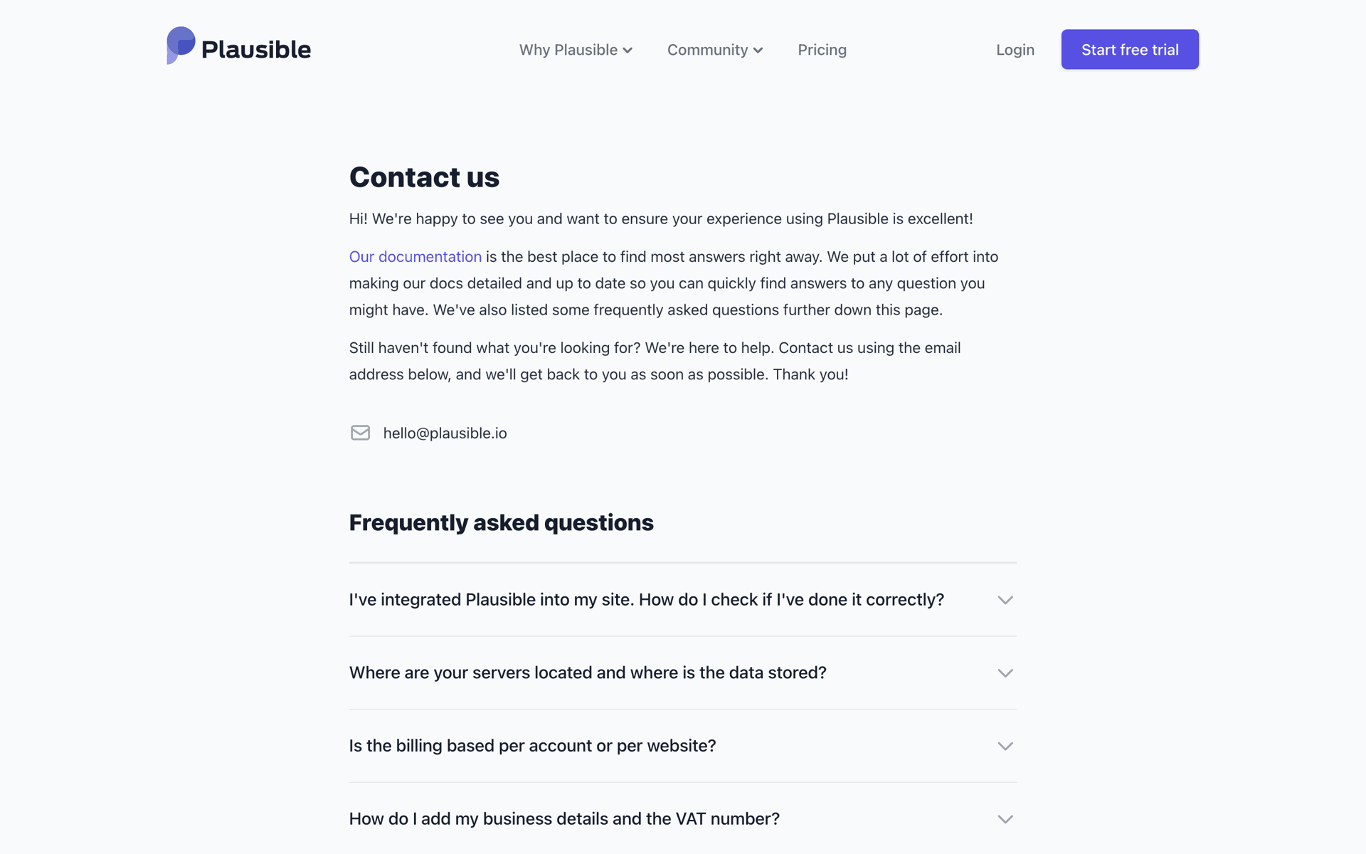 Plausible Analytics Web UI screenshot 23