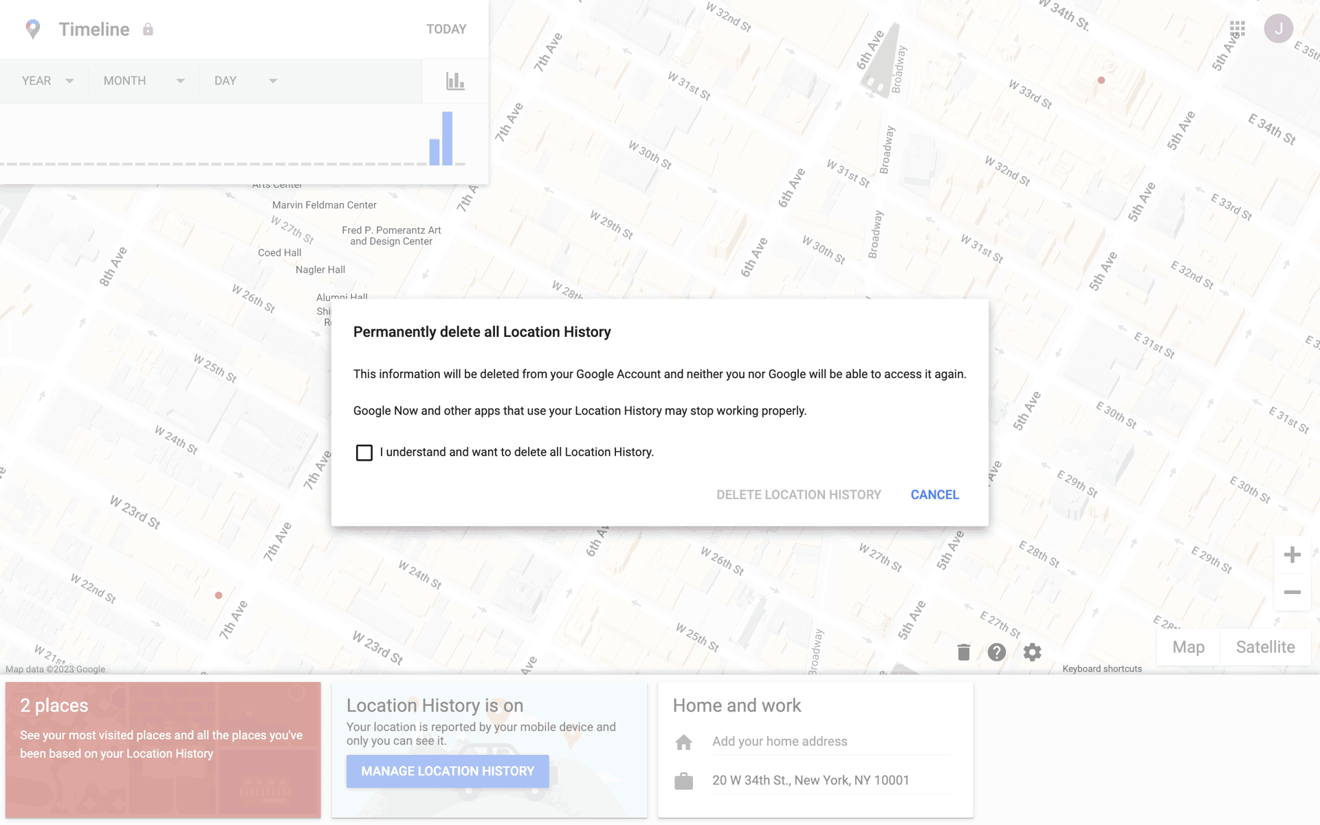 Google Maps Web UI screenshot 8