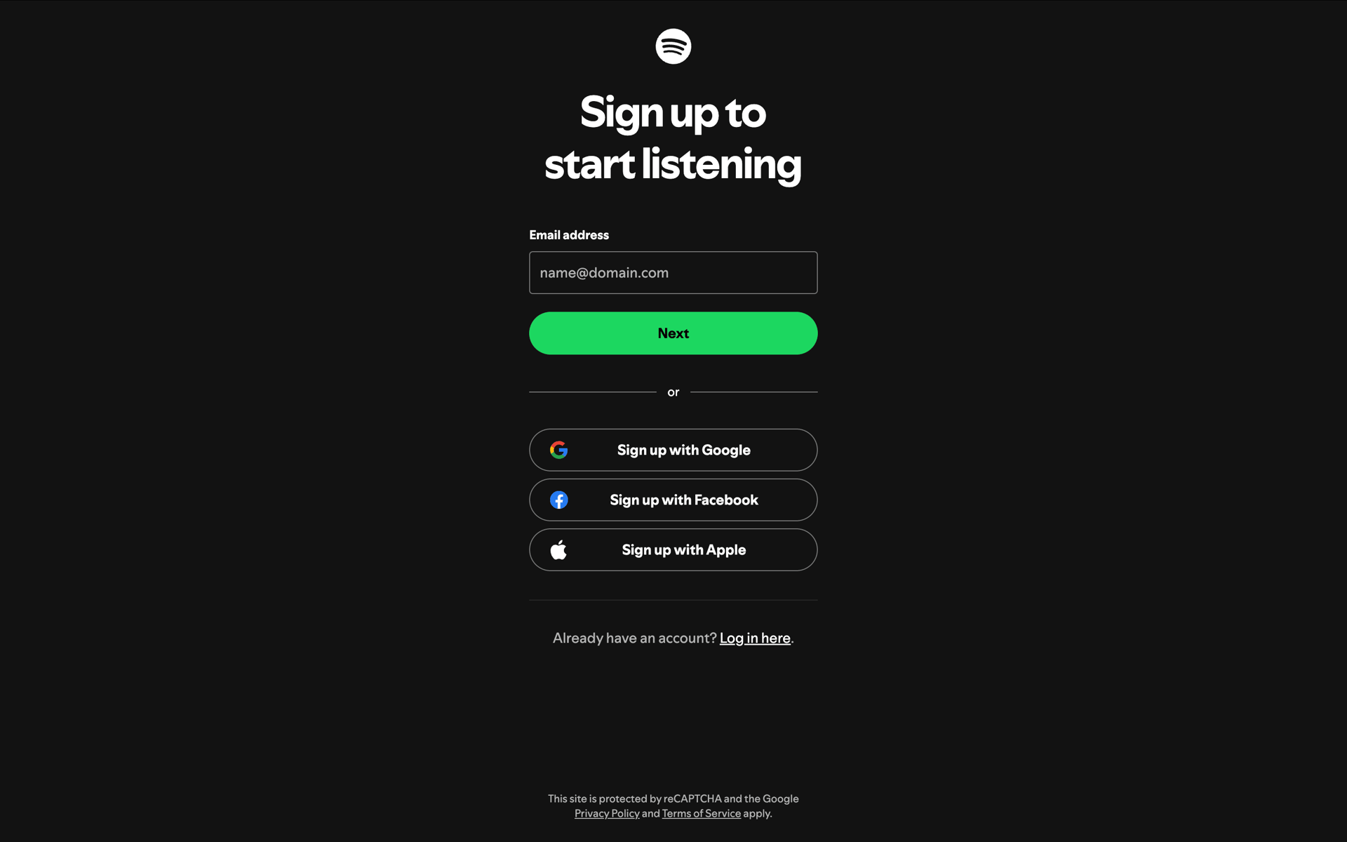 Spotify Web UI screenshot 4