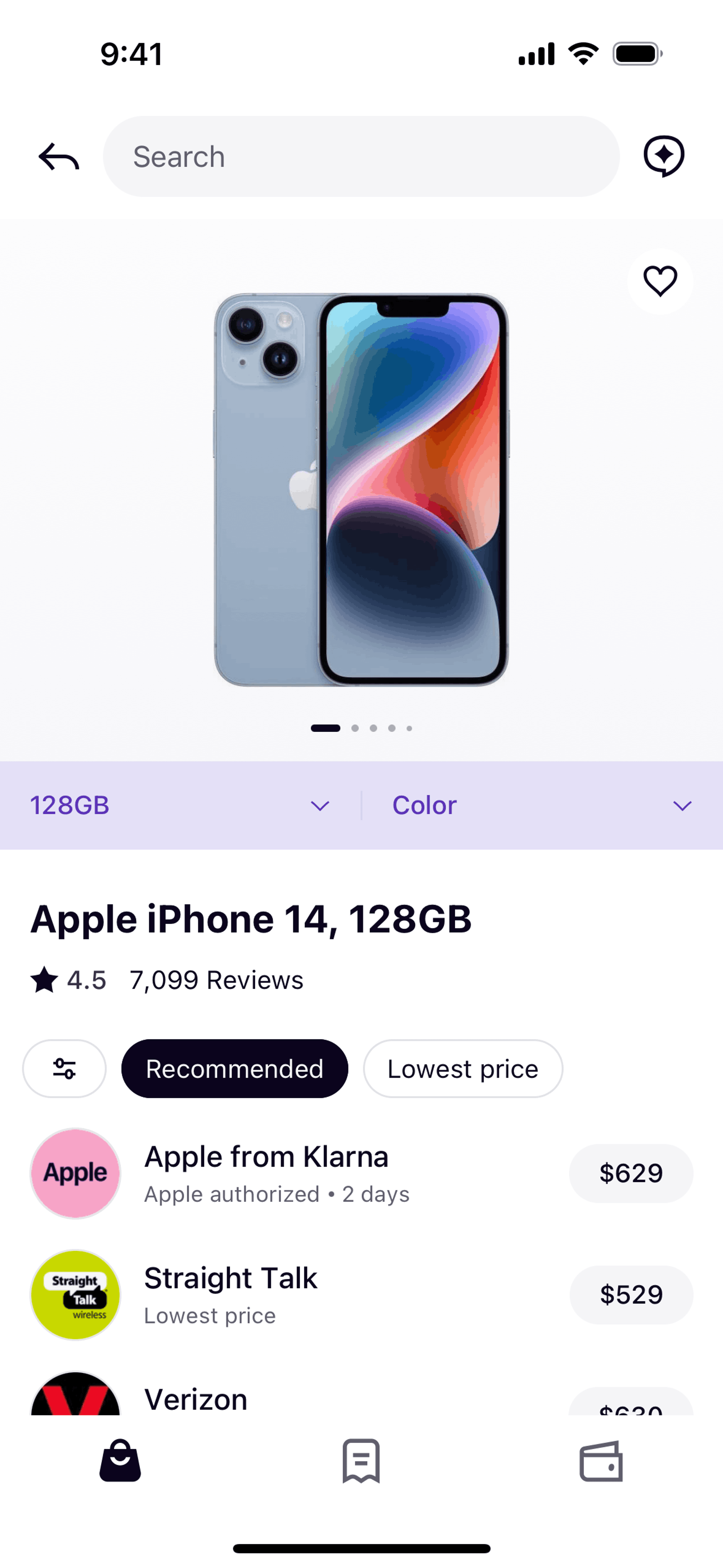 Klarna iOS UI screenshot 24