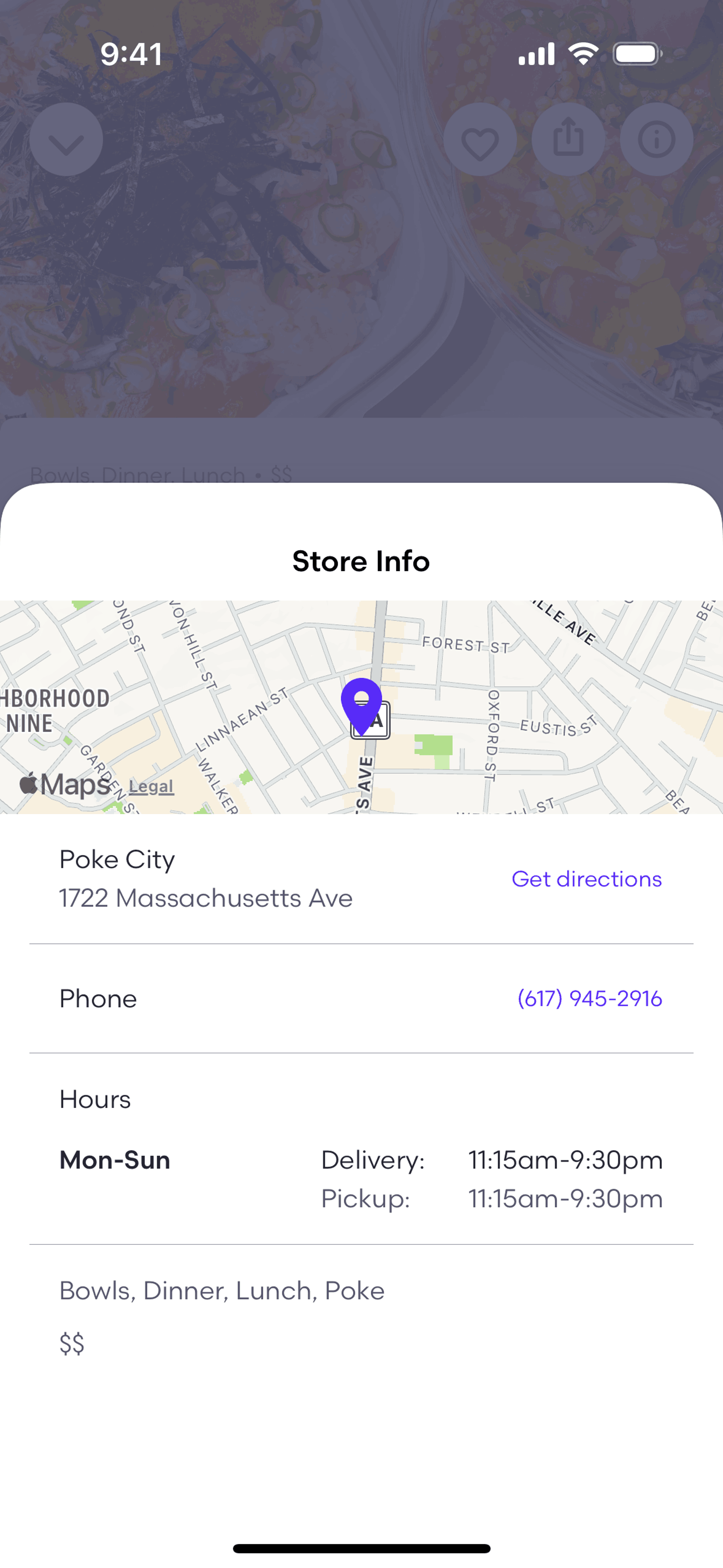 Grubhub iOS UI screenshot 21