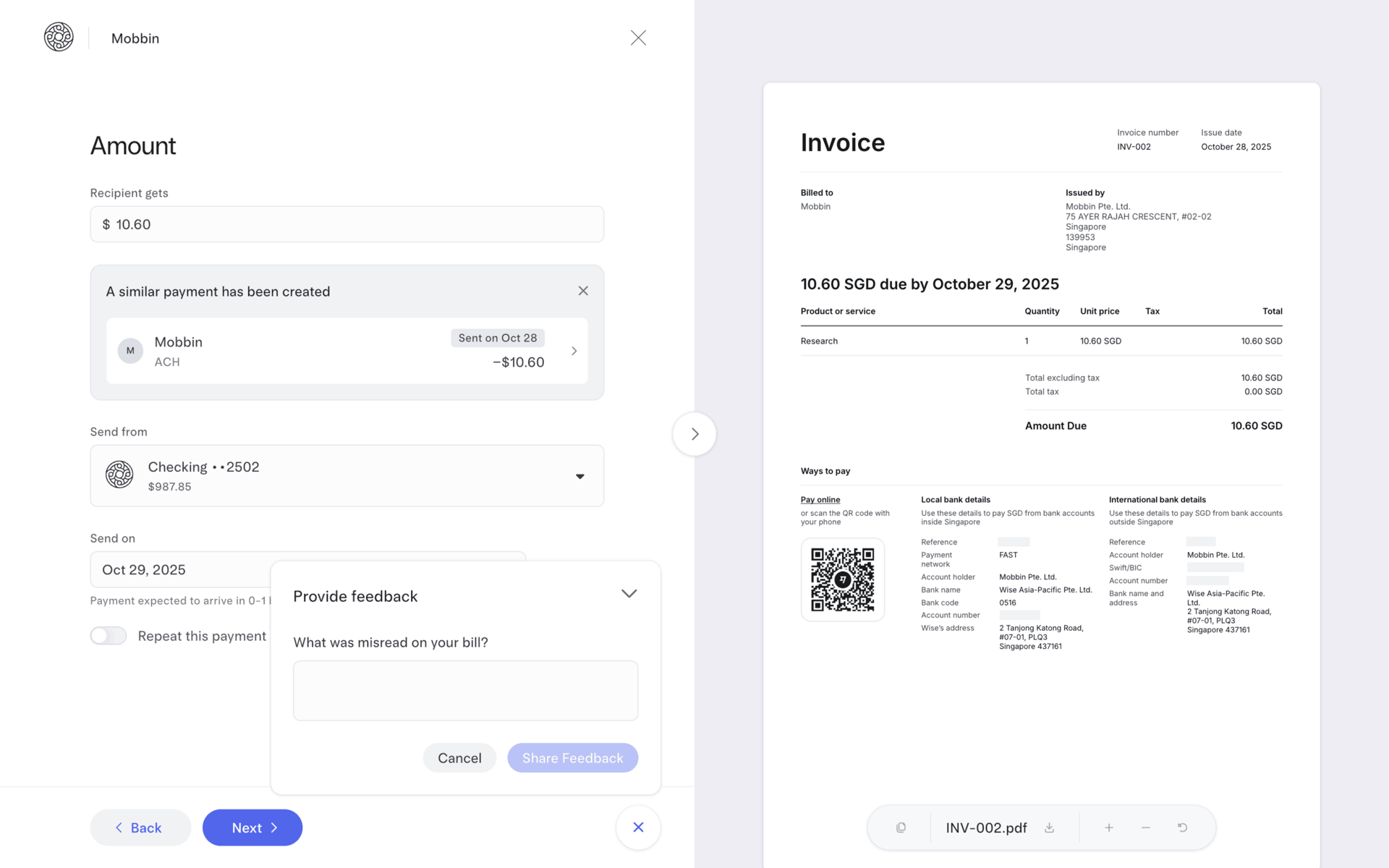Mercury Web UI screenshot 7