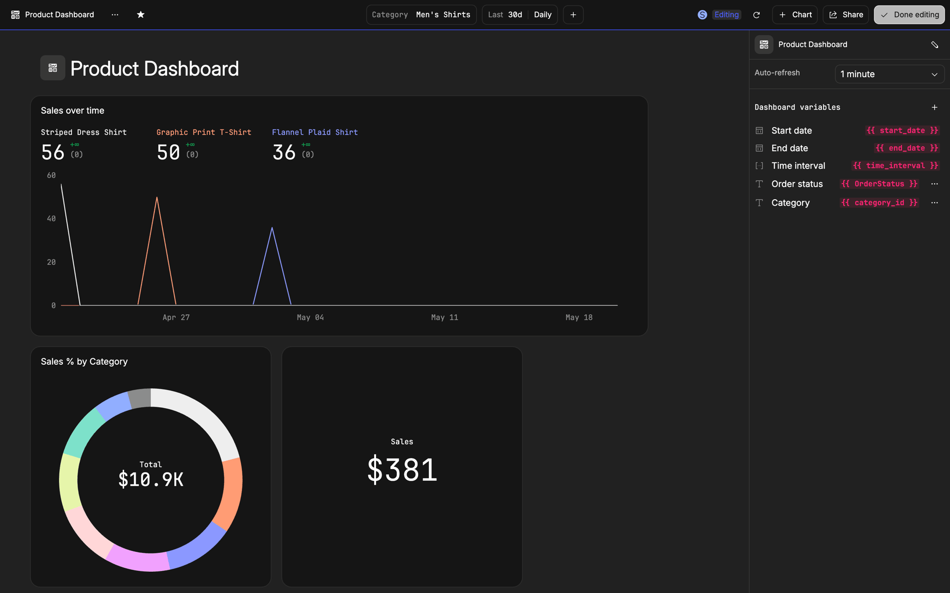 Basedash Web UI screenshot 22