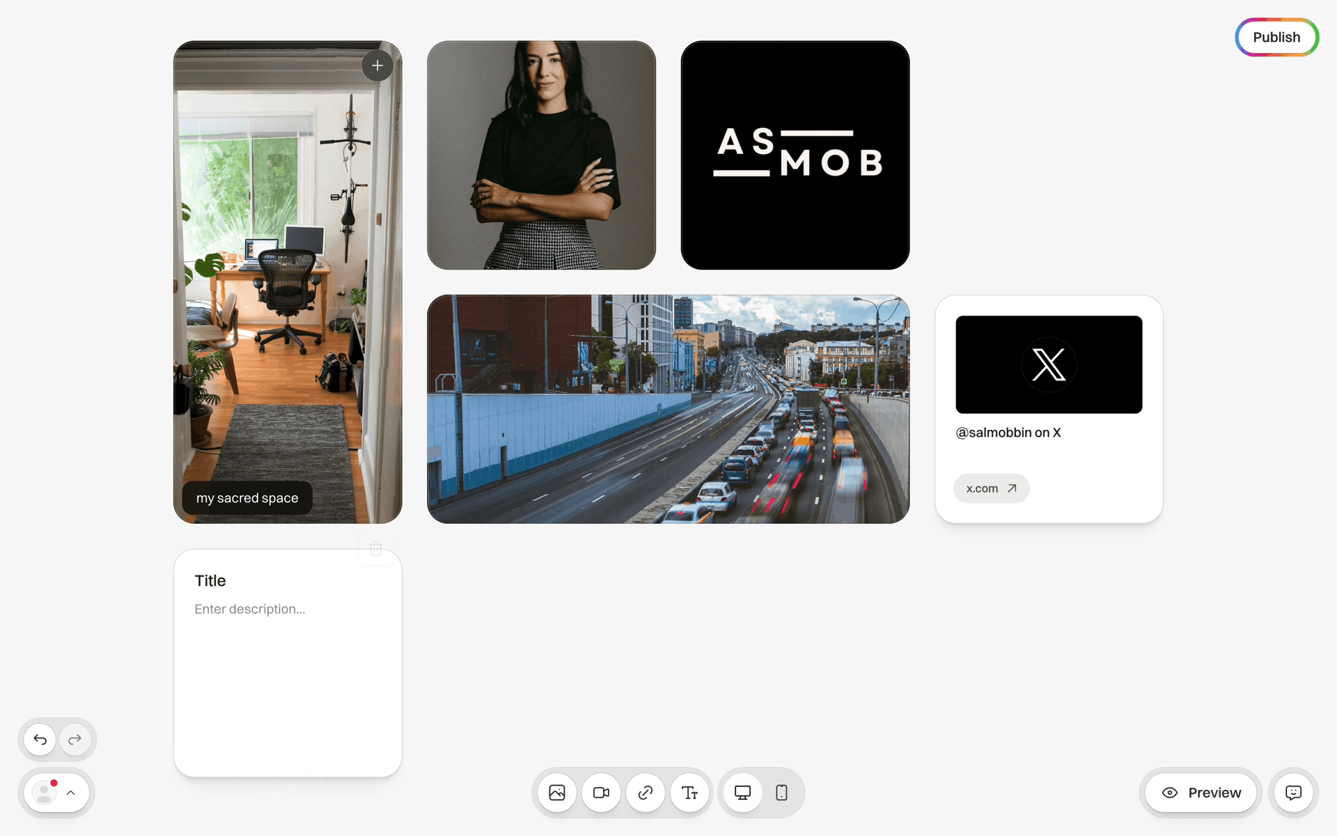 Portrait Web UI screenshot 3