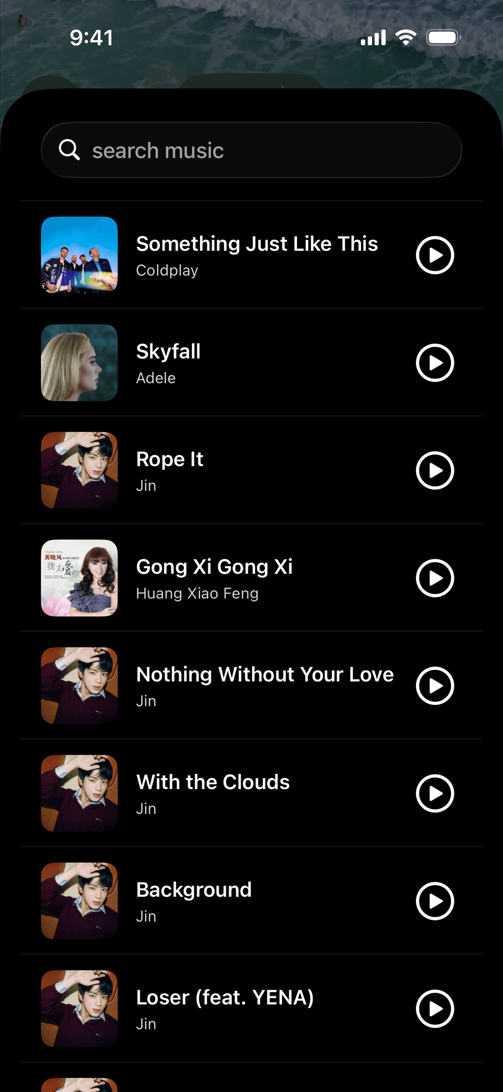 yope iOS UI screenshot 13