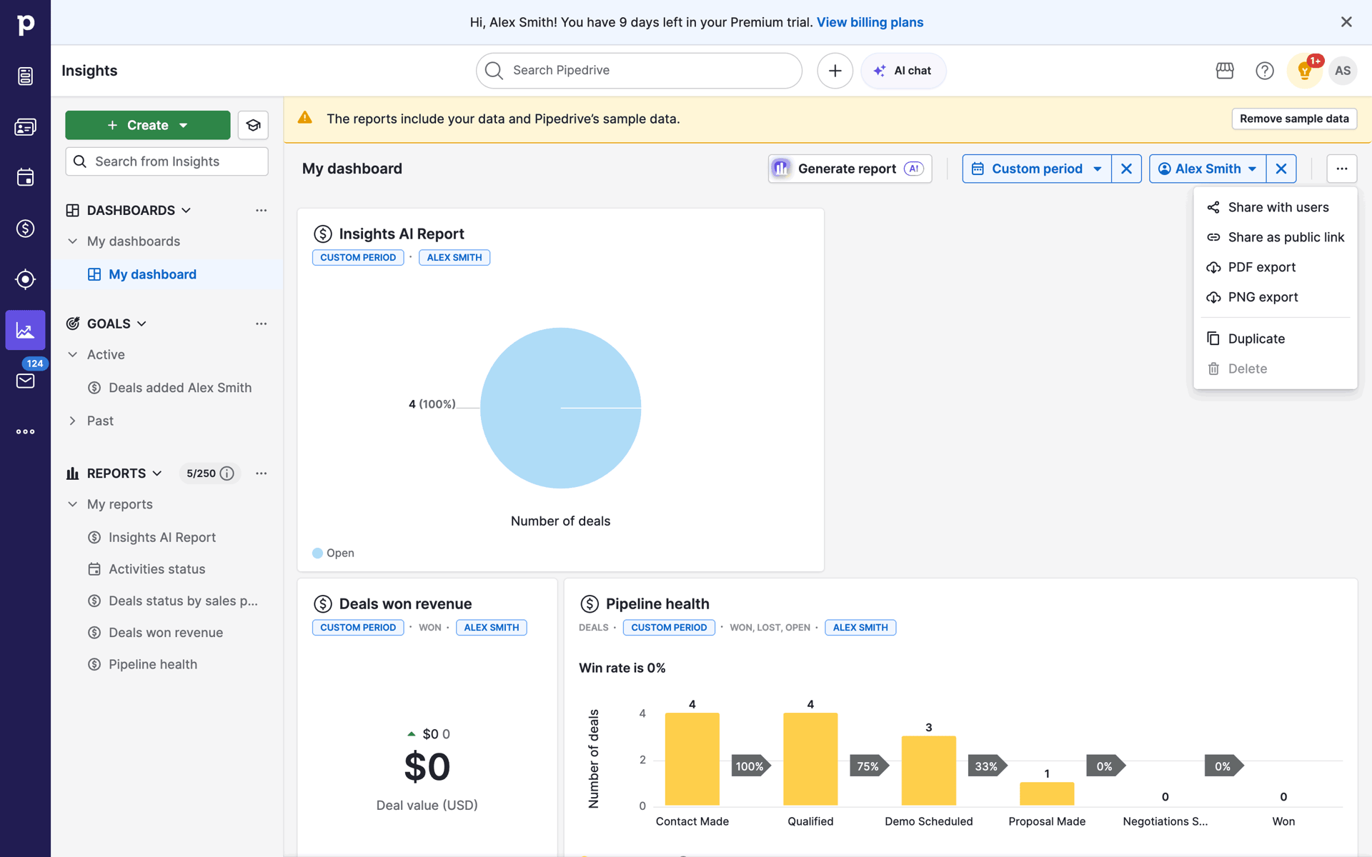 Pipedrive Web UI screenshot 21
