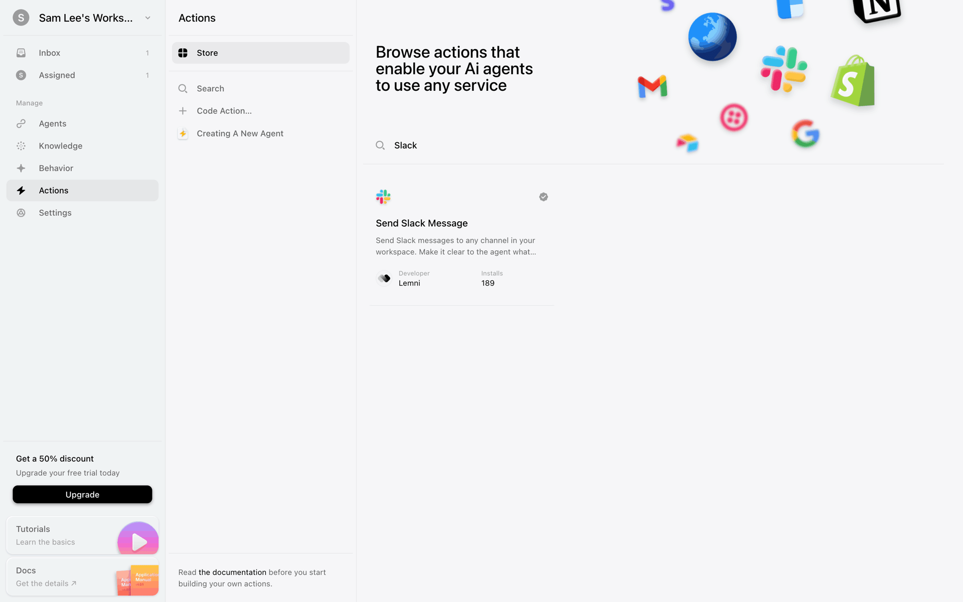 Lemni Web UI screenshot 23