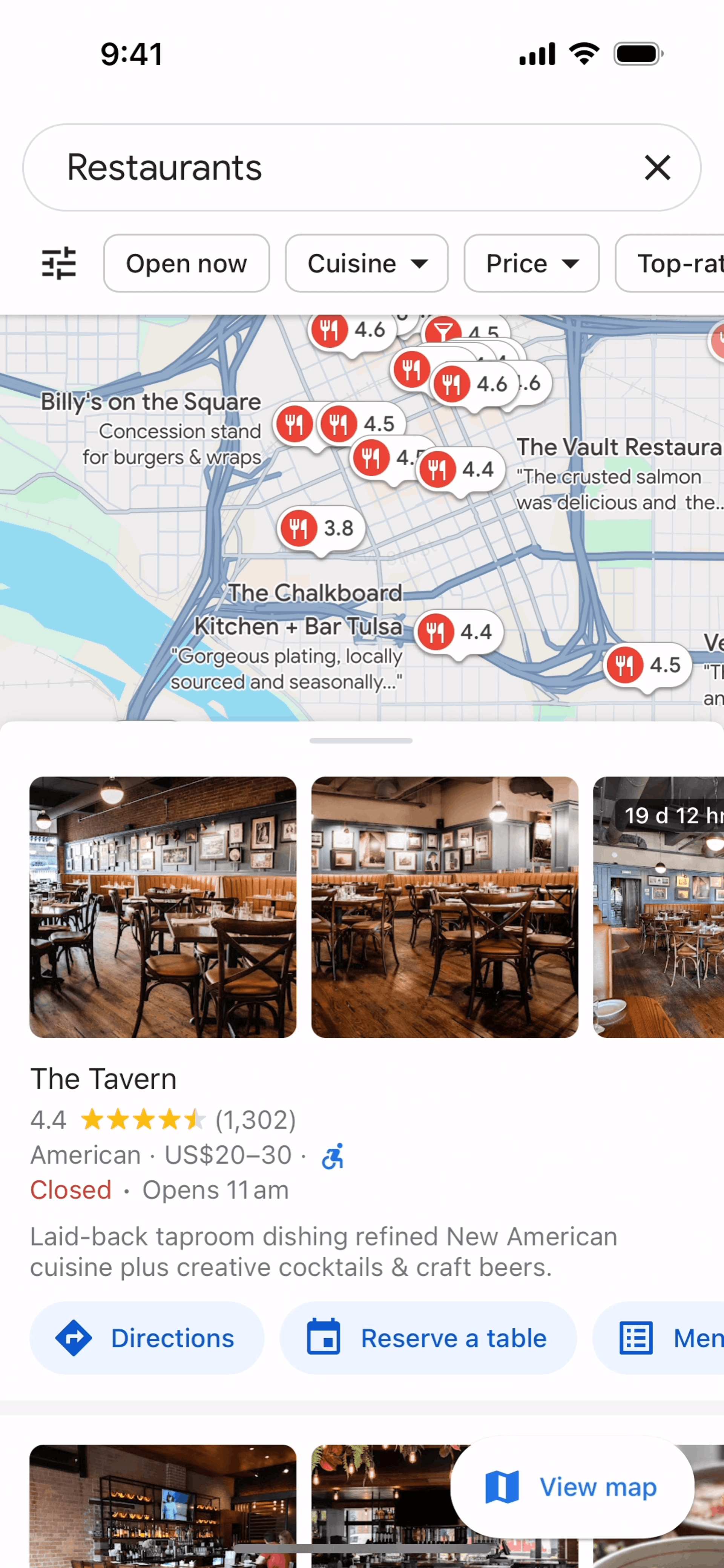 Google Maps iOS UI screenshot 24
