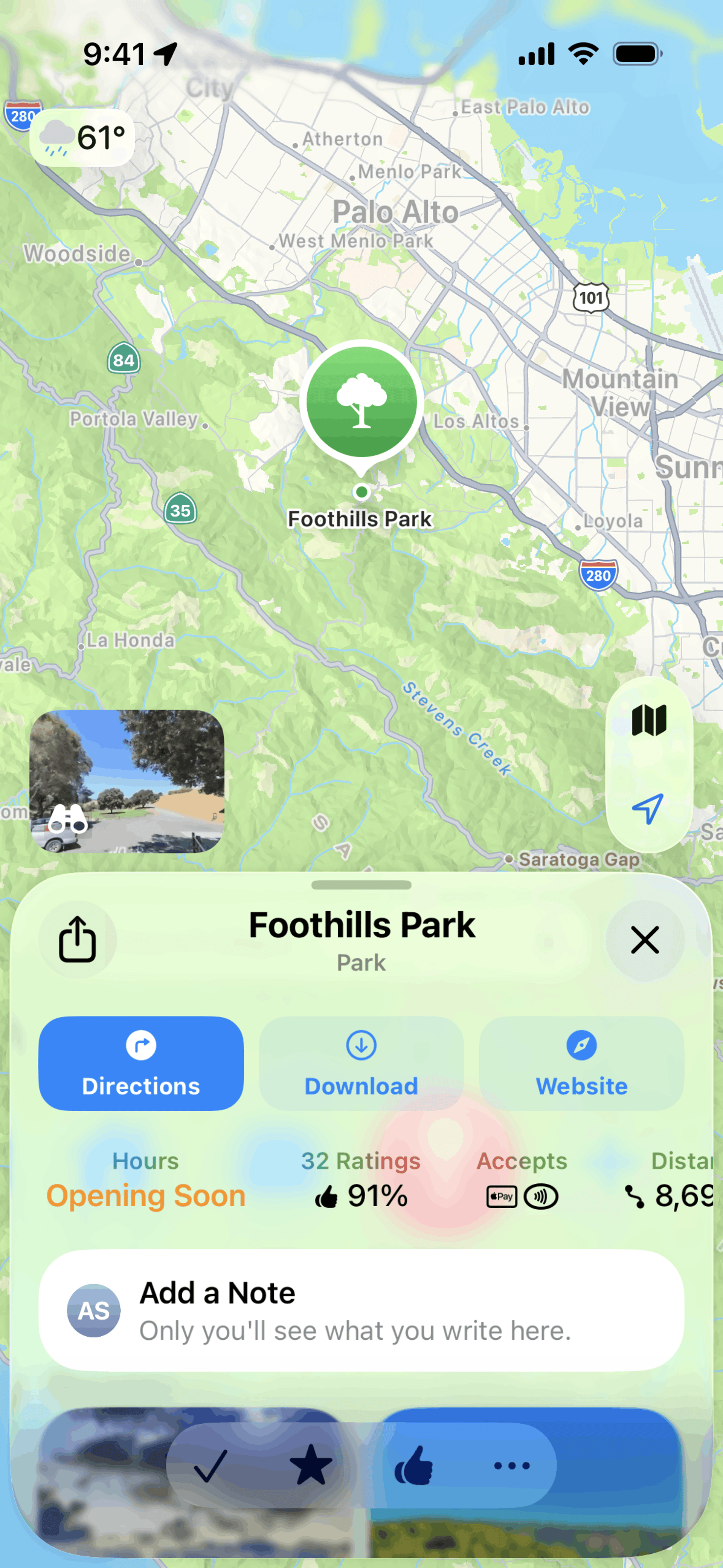 Apple Maps iOS UI screenshot 23