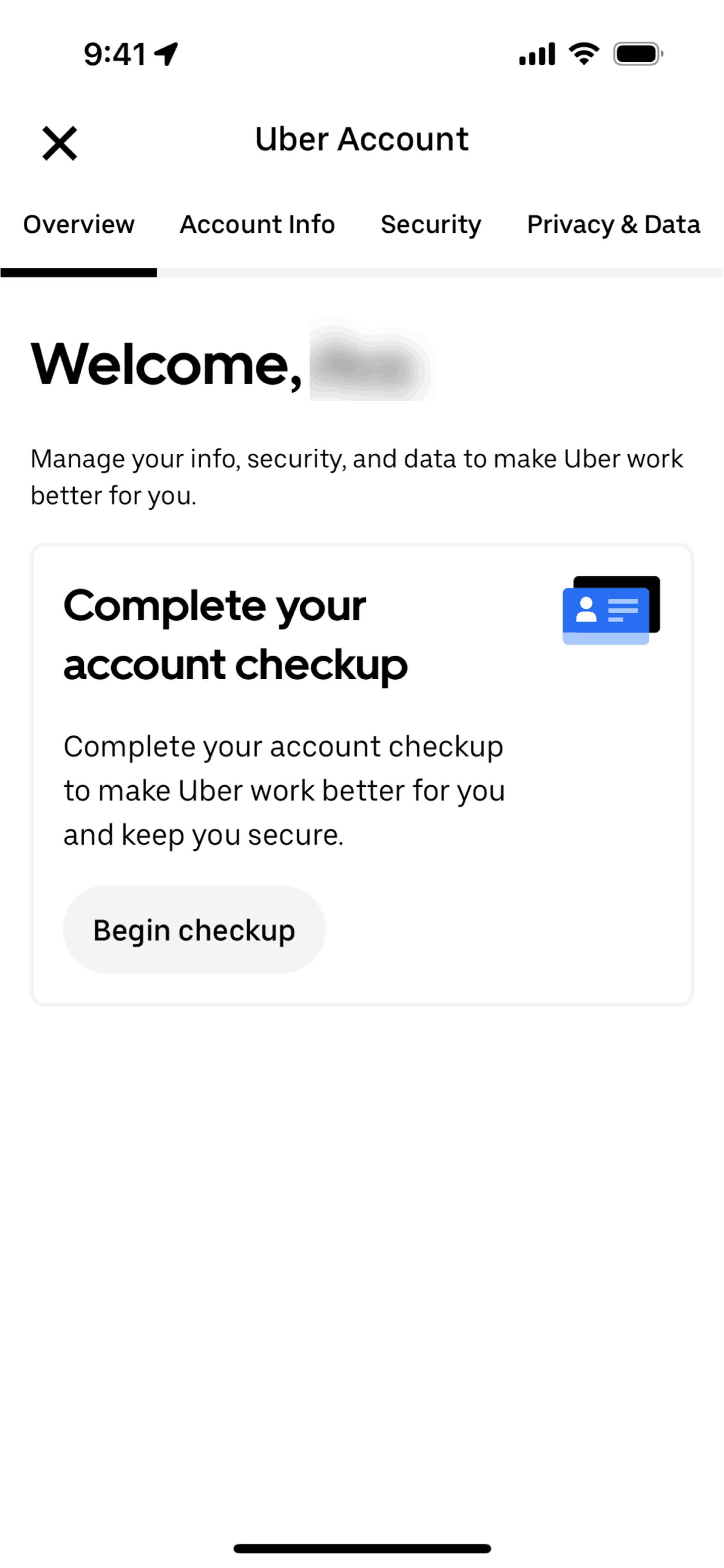 Uber iOS UI screenshot 22