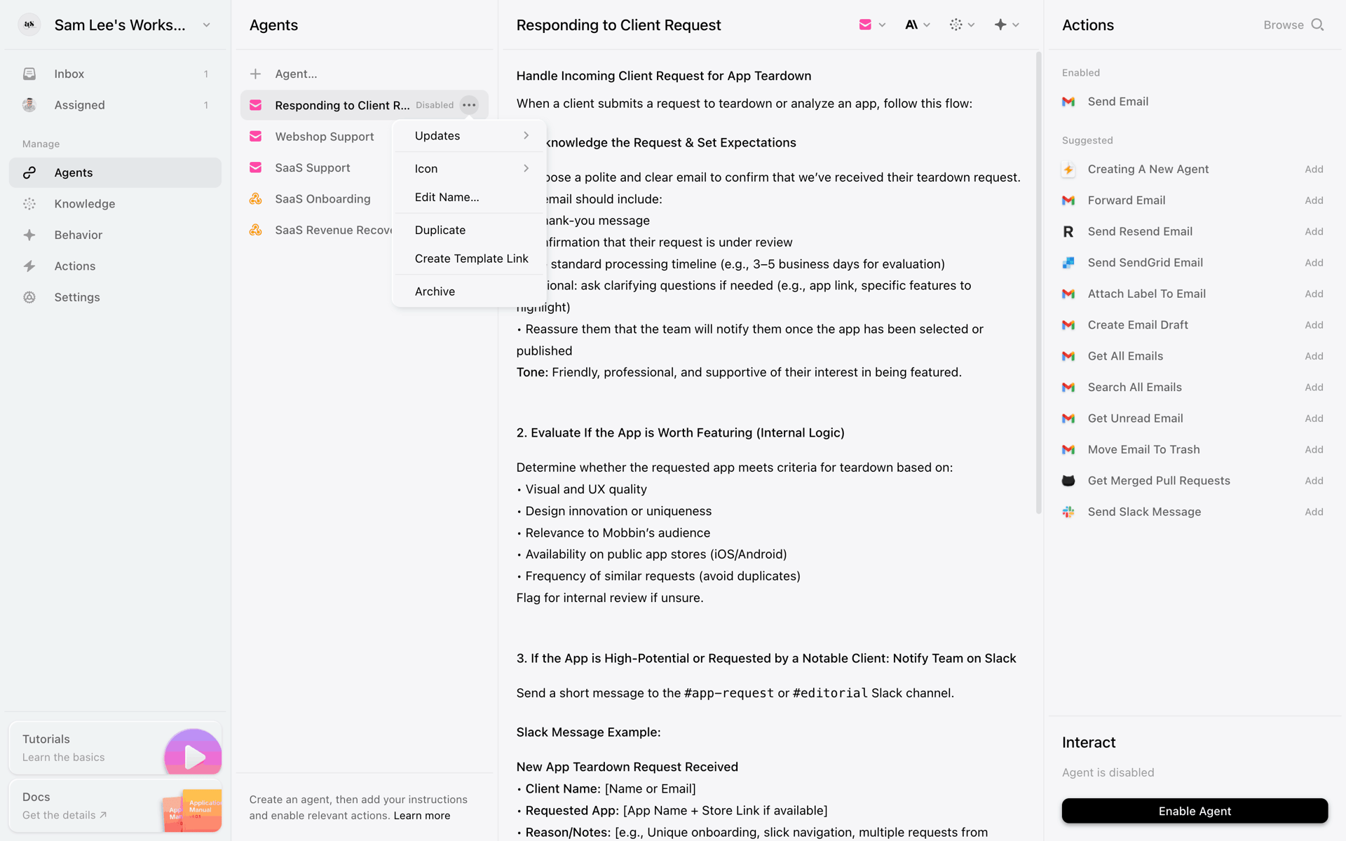 Lemni Web UI screenshot 7